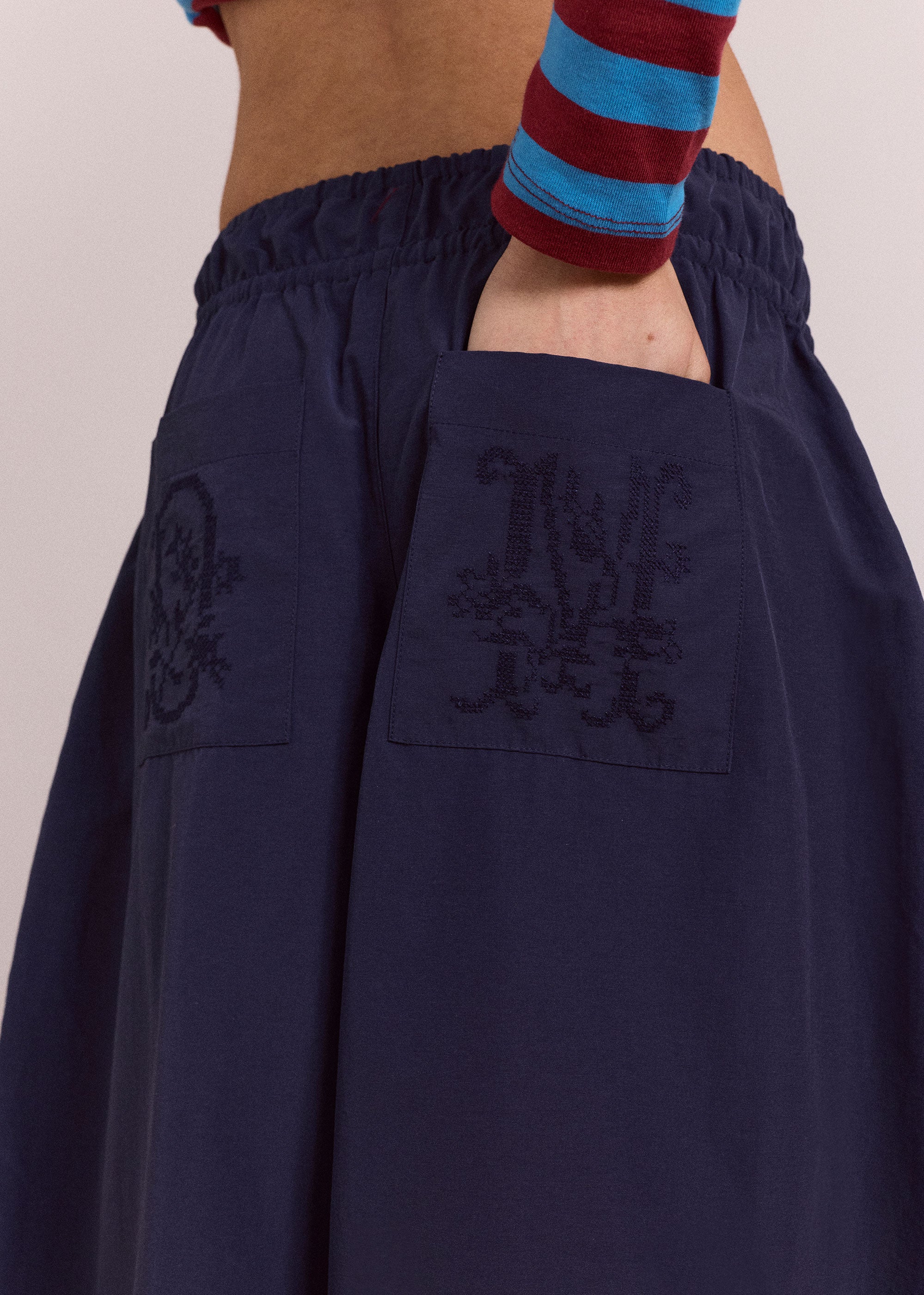 Damson Madder Frida Trousers - Navy