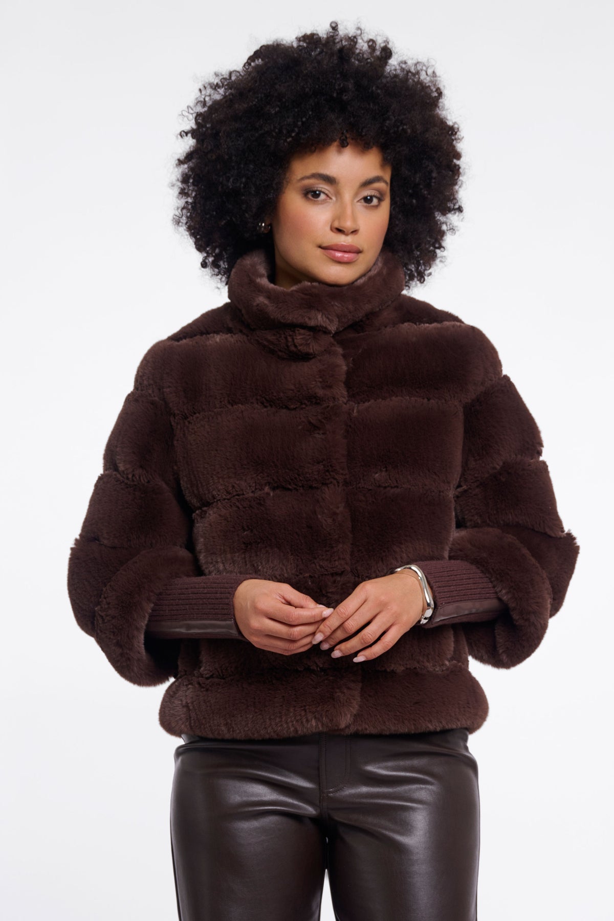 Rino & Pelle Feline Jacket - Coffee Roast