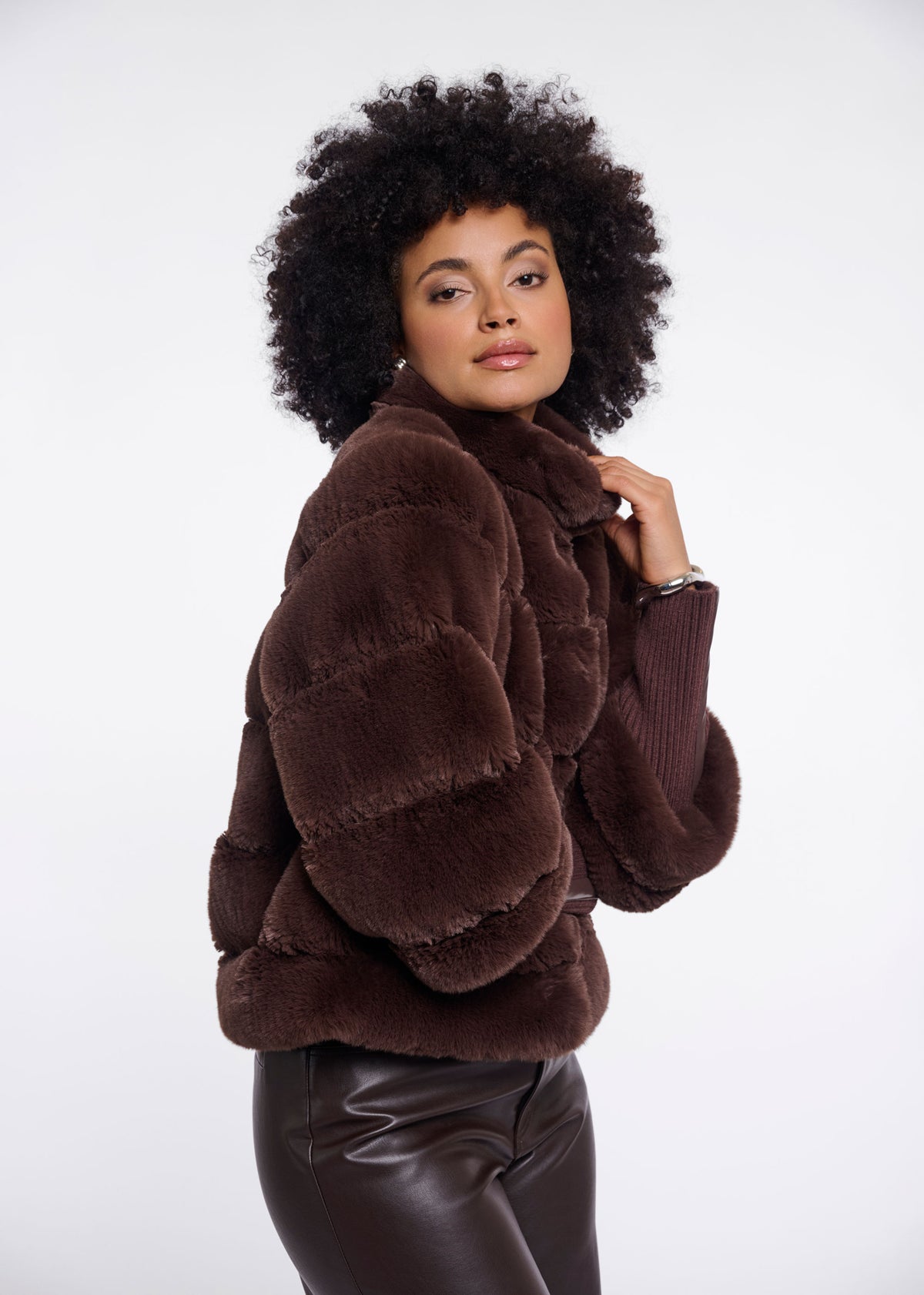 Rino & Pelle Feline Jacket - Coffee Roast