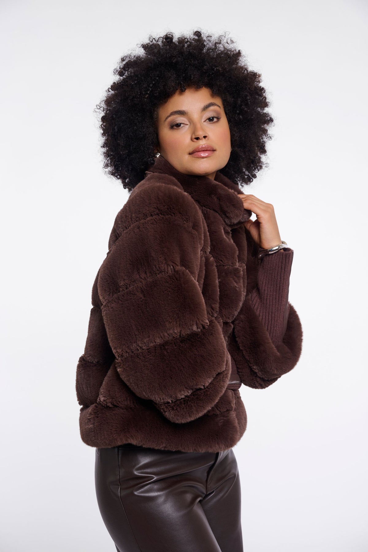Rino & Pelle Feline Jacket - Coffee Roast
