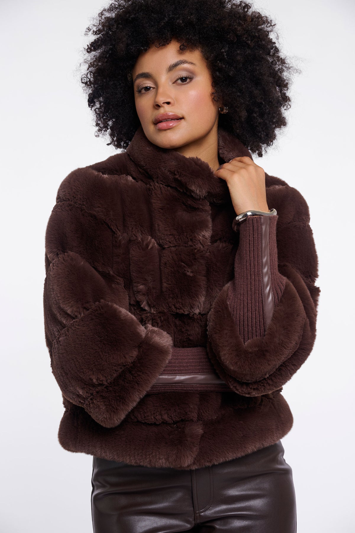 Rino & Pelle Feline Jacket - Coffee Roast