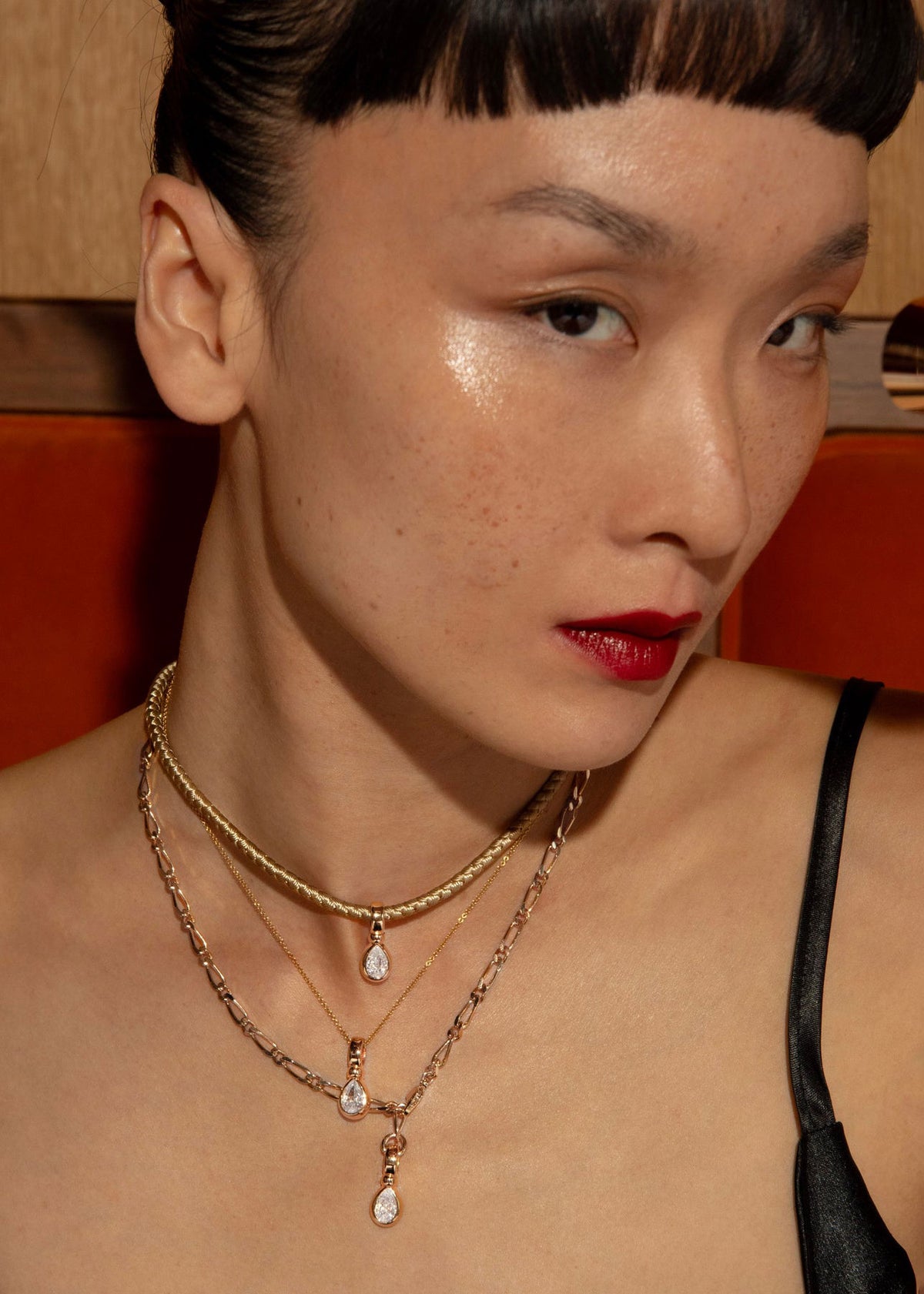 By Alona Celestine Necklace - Gold