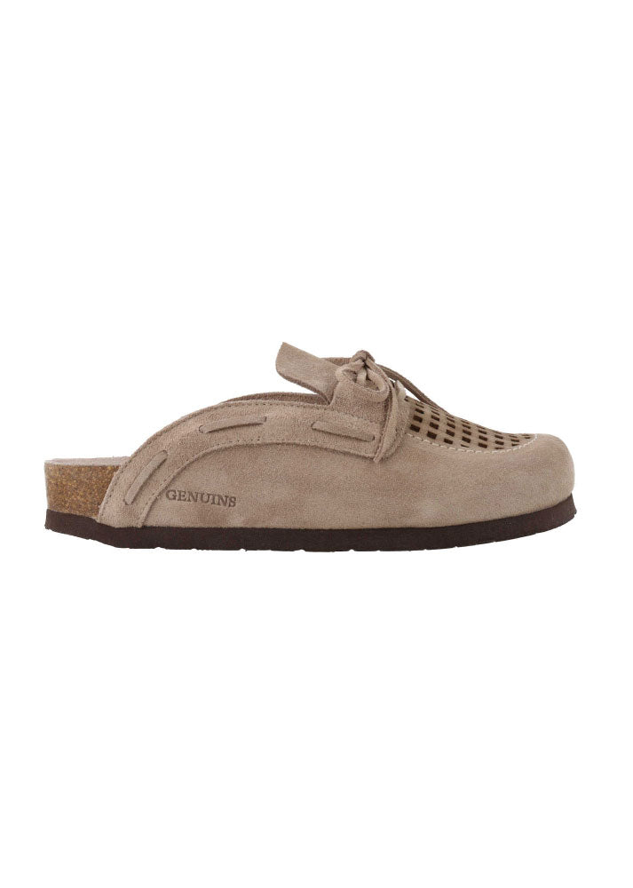 Genuins Ziar Velour Sandal - Taupe