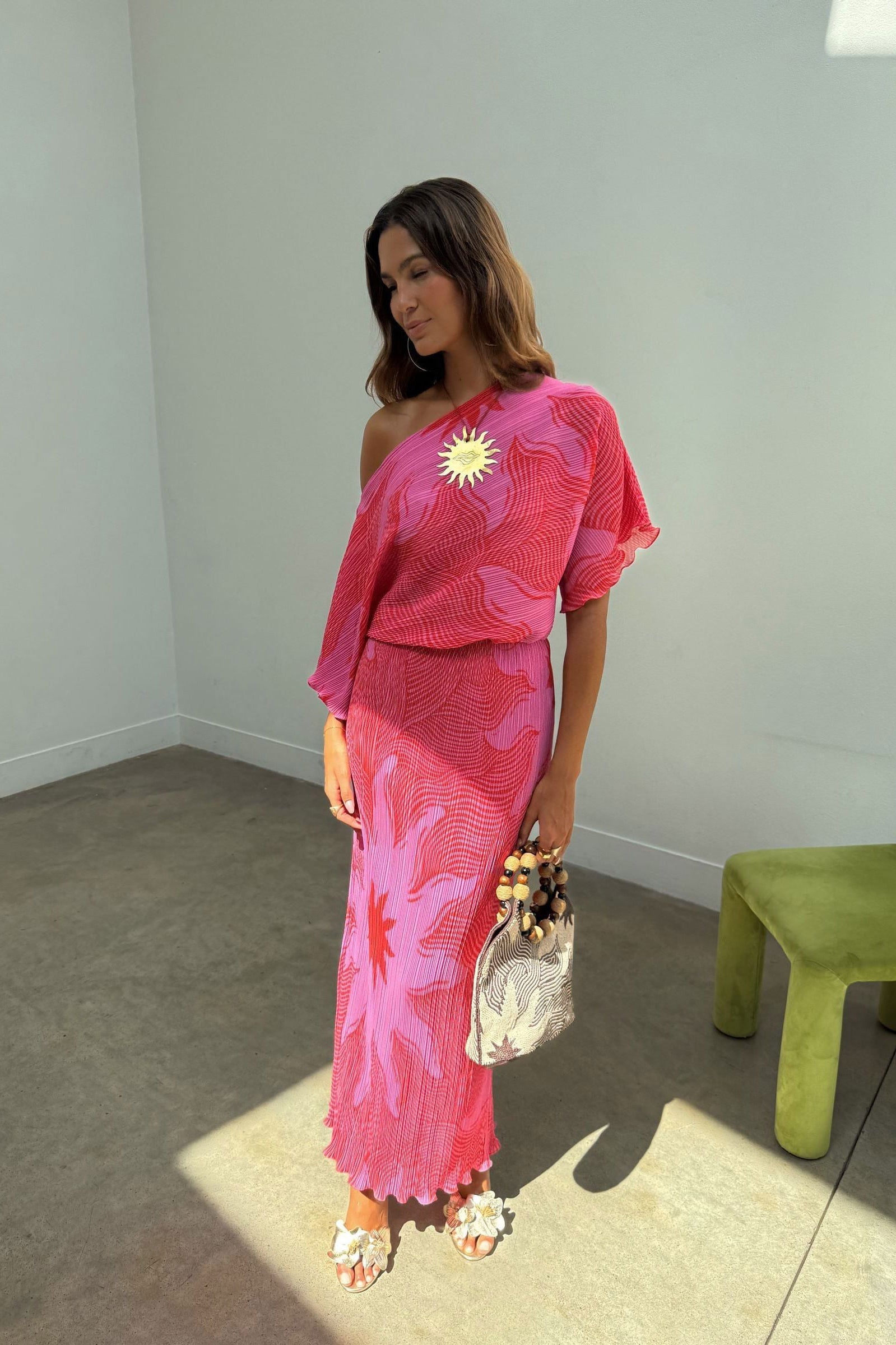 Never Fully Dressed Pink Soleil Tilly Dress