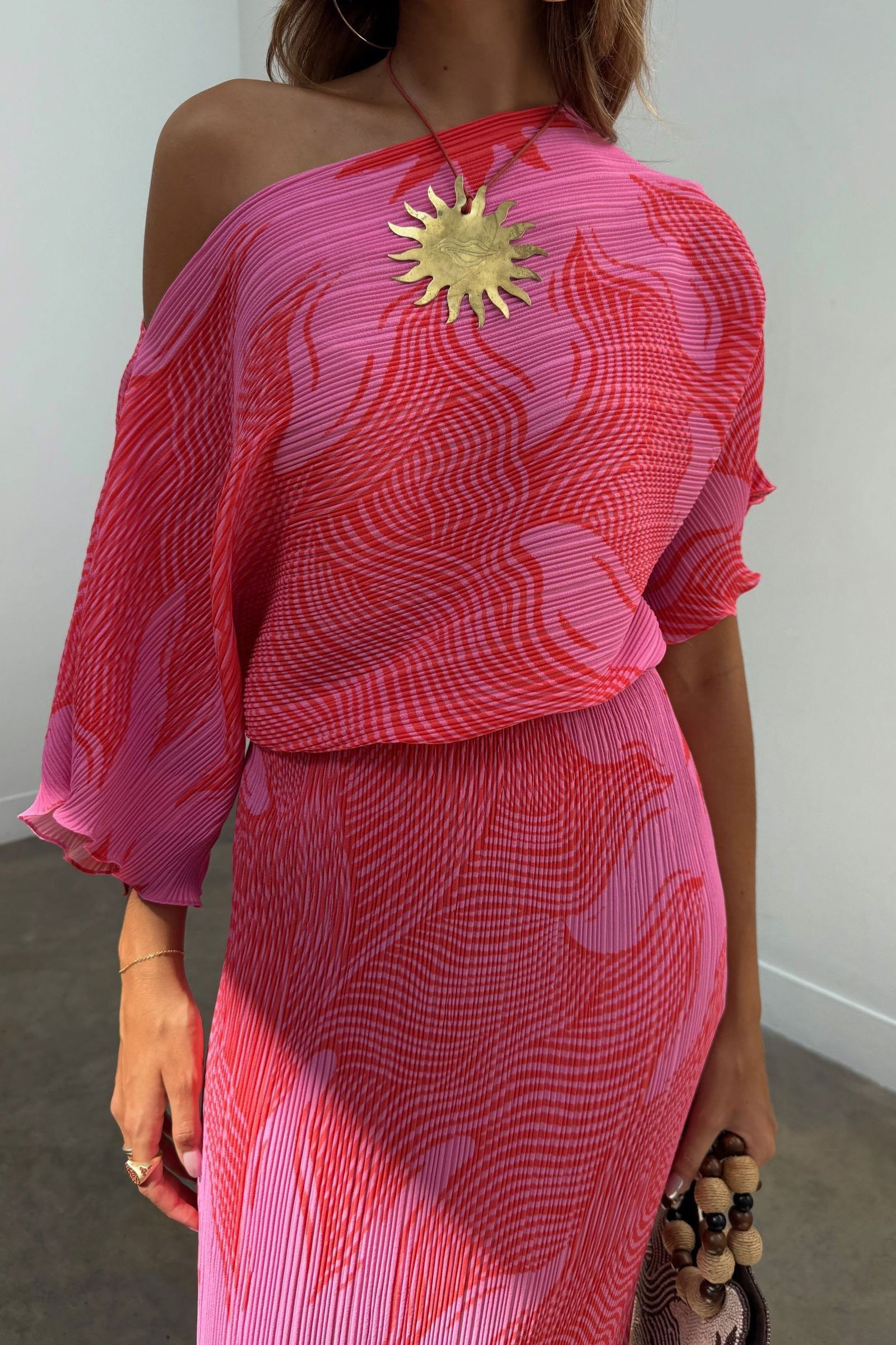 Never Fully Dressed Pink Soleil Tilly Dress