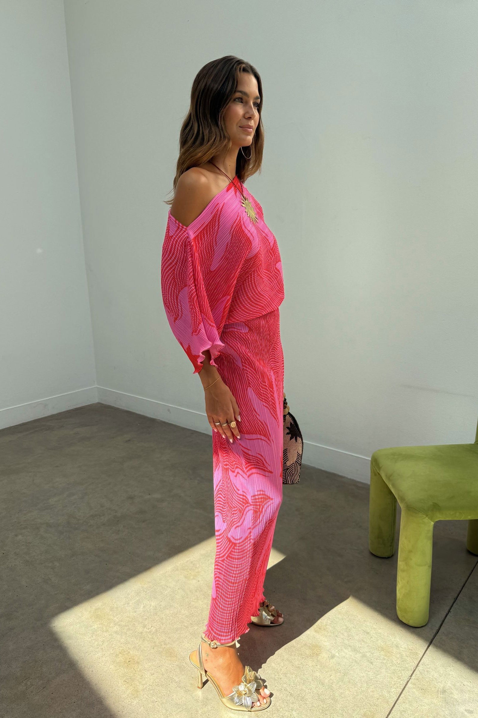 Never Fully Dressed Pink Soleil Tilly Dress
