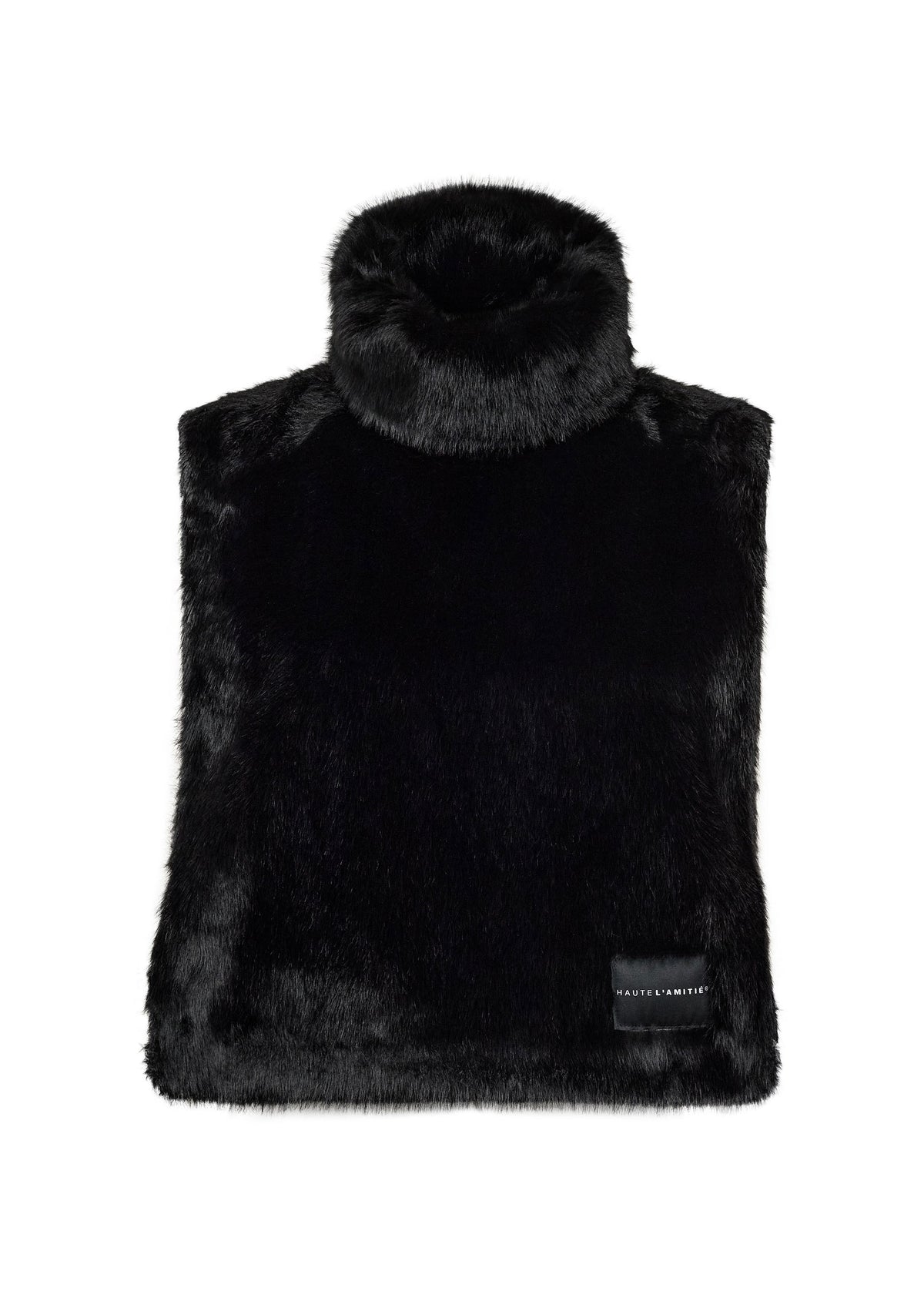 Haute L’amitié Fur Neck Warmer - Black