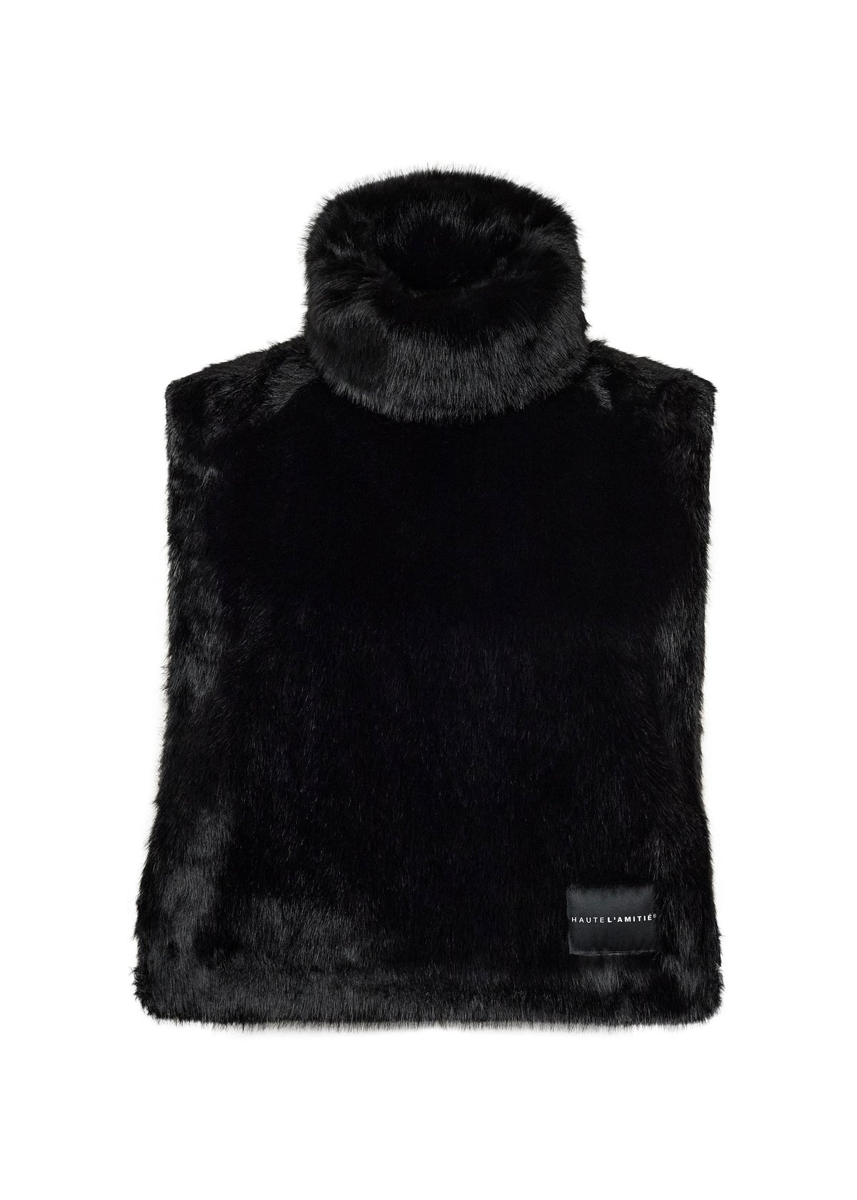 Haute L’amitié Fur Neck Warmer - Black