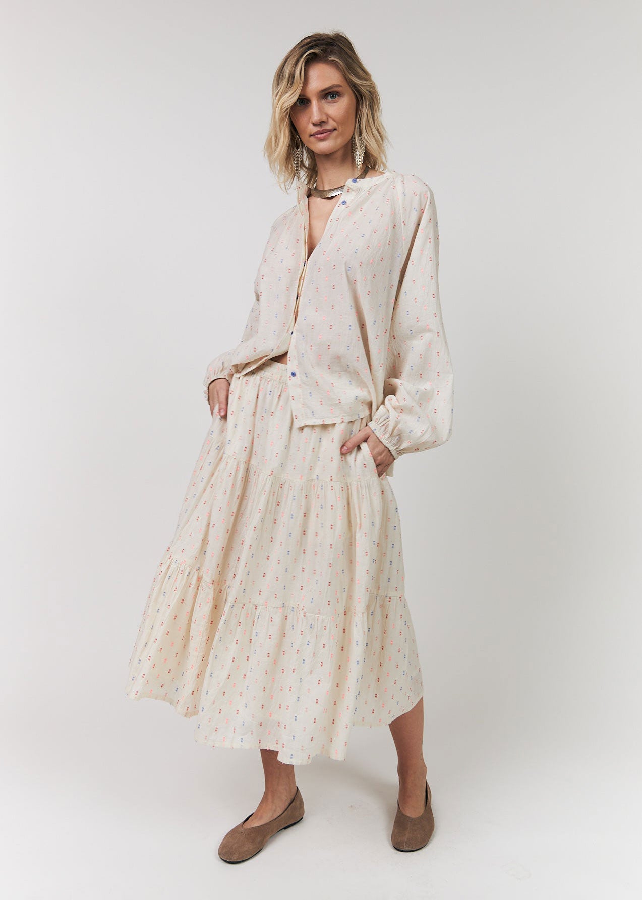 Lollys Laundry HaileyLL Shirt - Creme