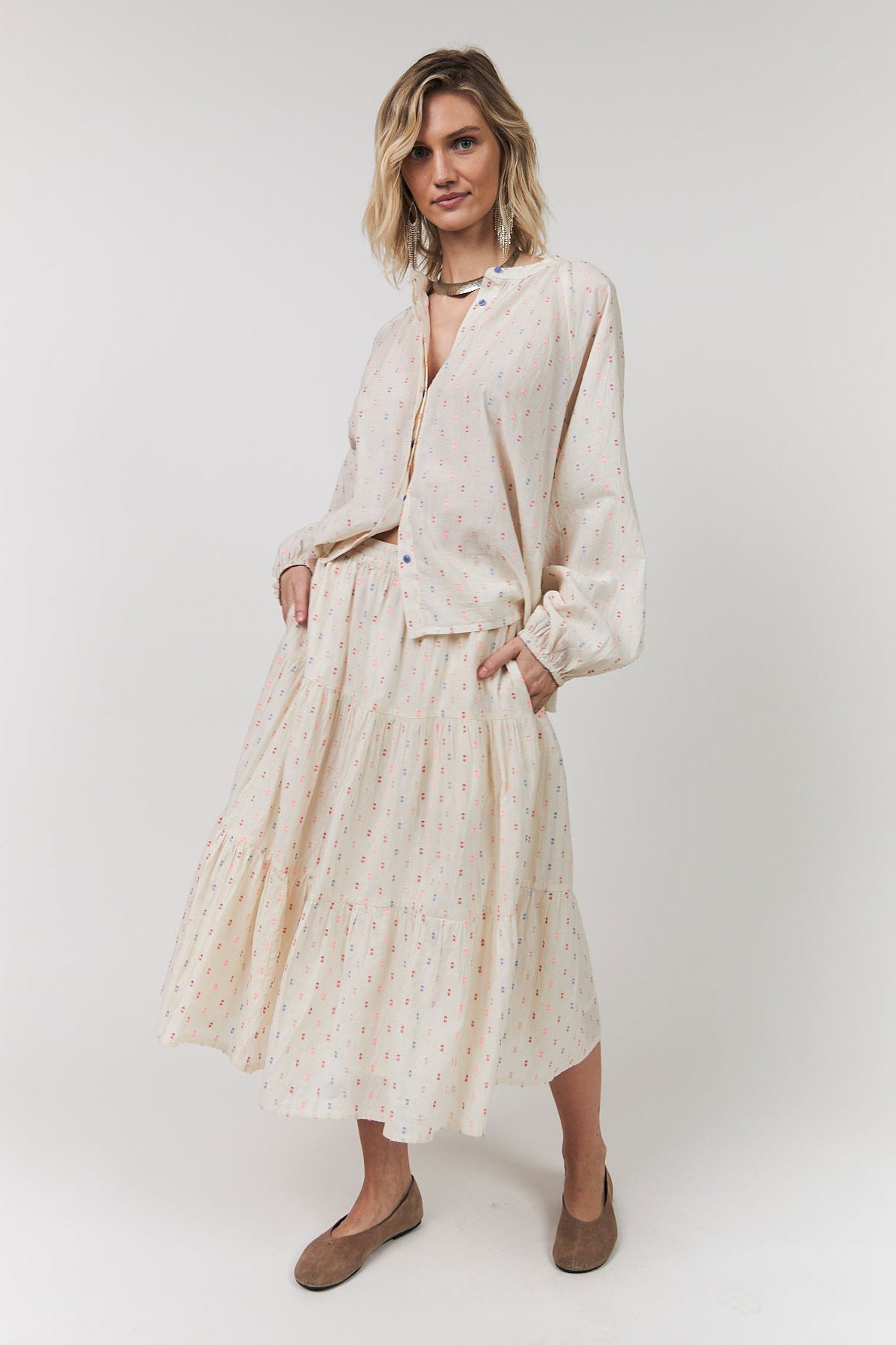 Lollys Laundry HaileyLL Shirt - Creme