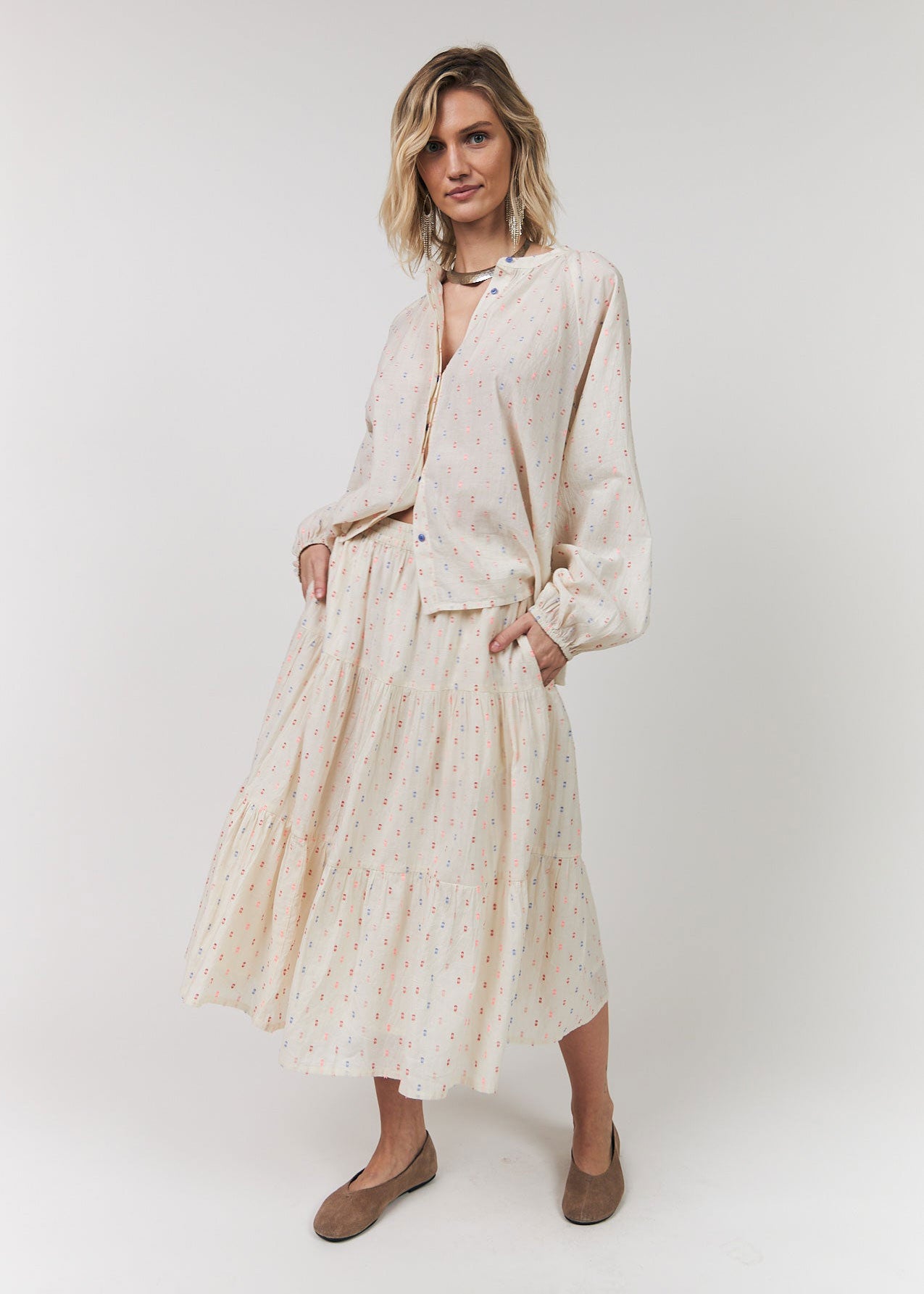 Lollys Laundry HaileyLL Shirt - Creme