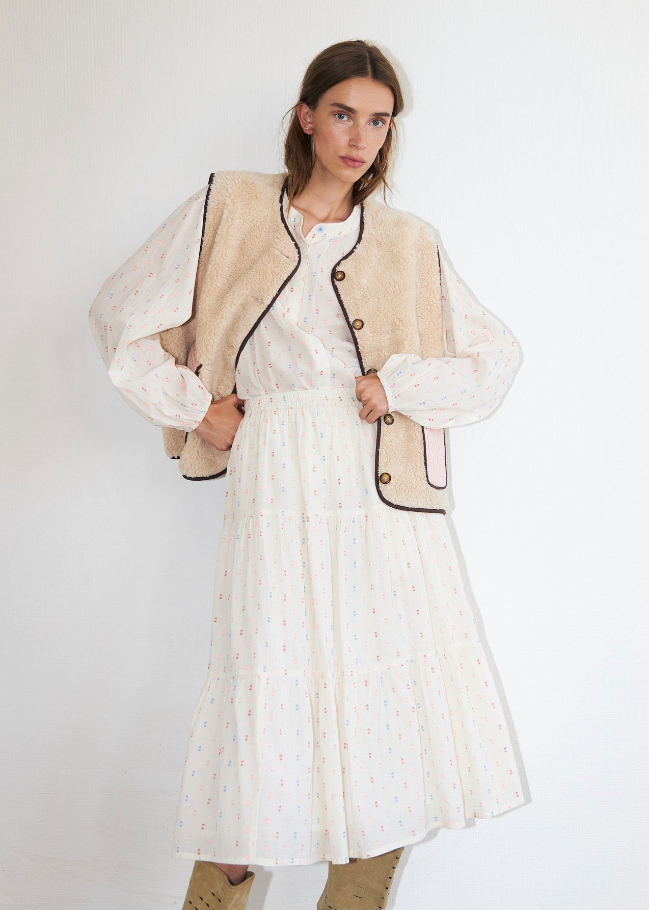 Lollys Laundry HaileyLL Shirt - Creme