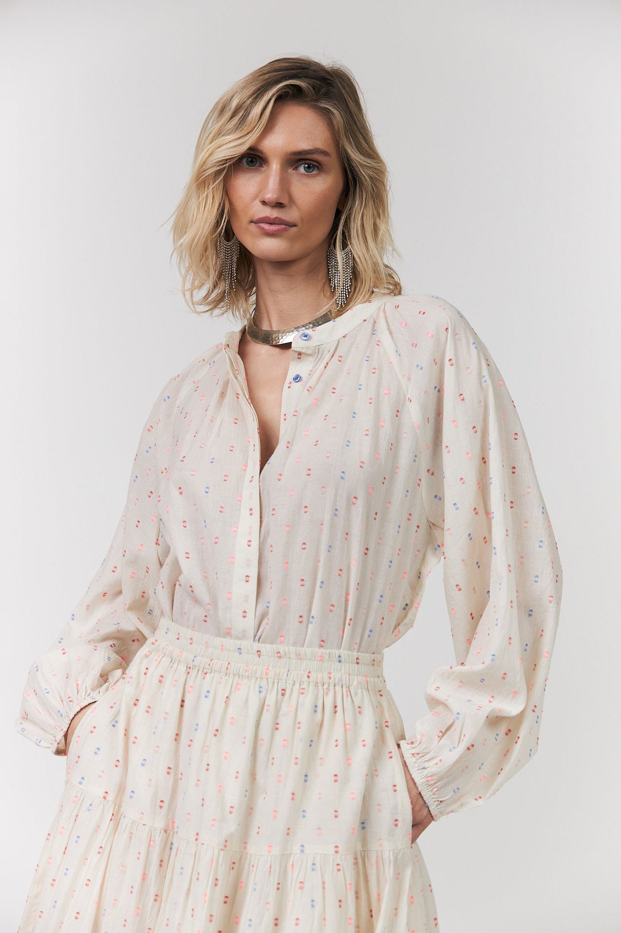 Lollys Laundry HaileyLL Shirt - Creme
