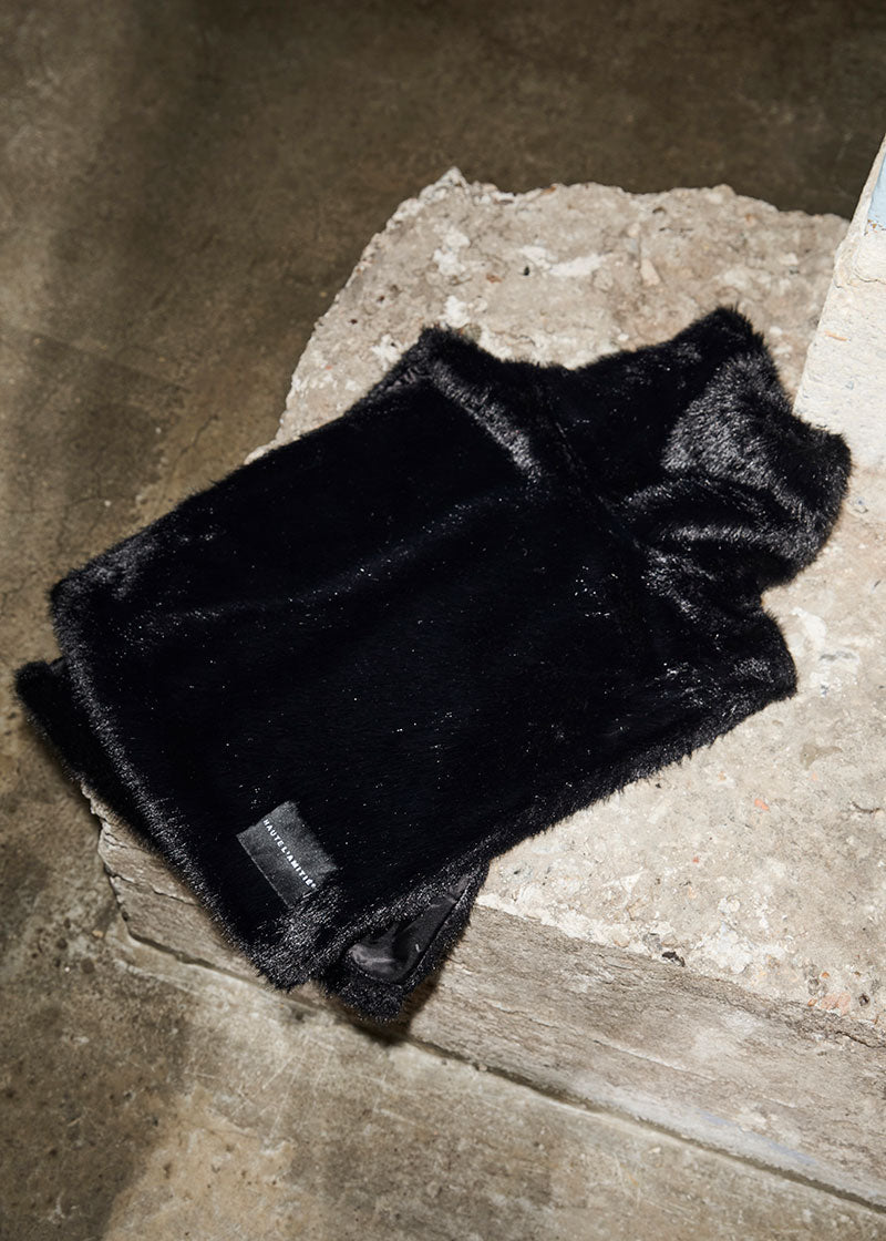 Haute L’amitié Fur Neck Warmer - Black