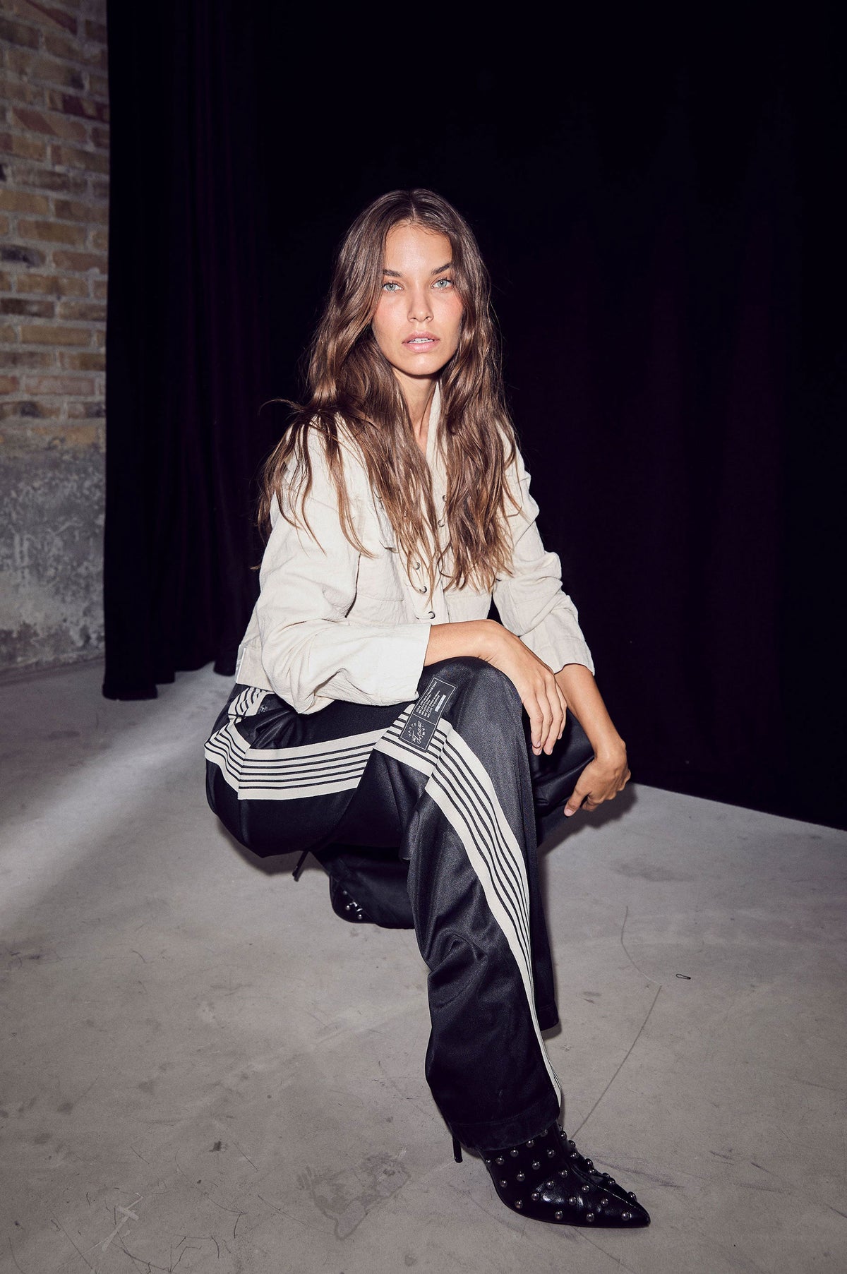 Haute L’amitié Baggy Track Pants - Black