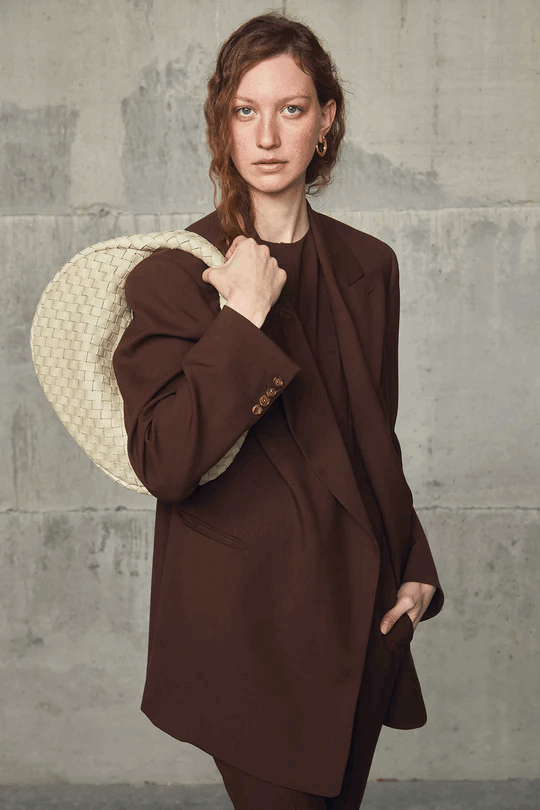 ALĒO - Laluna Shoulder Bag - Chalk