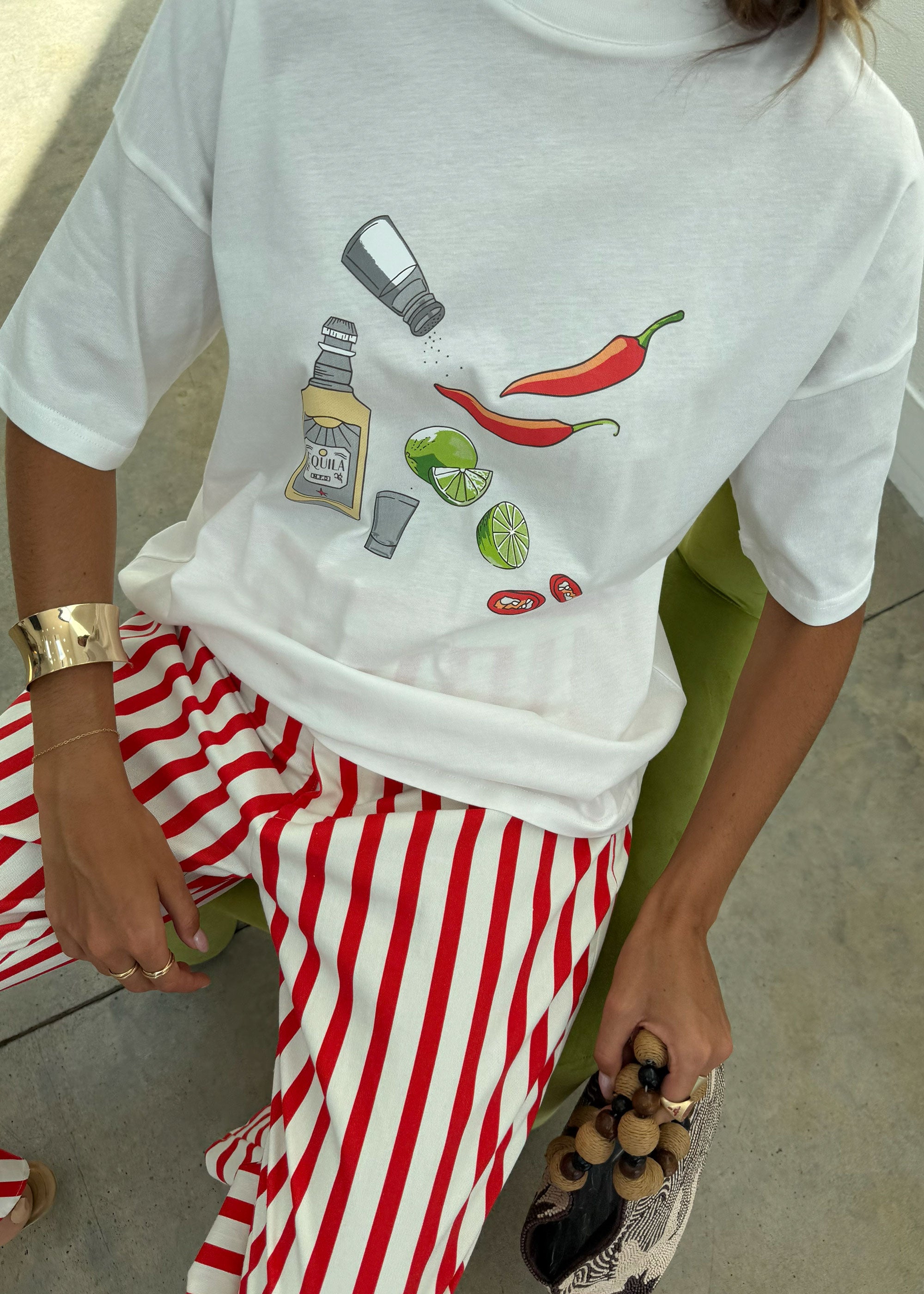 Never Fully Dressed Spicy Marg Ingredients T-Shirt