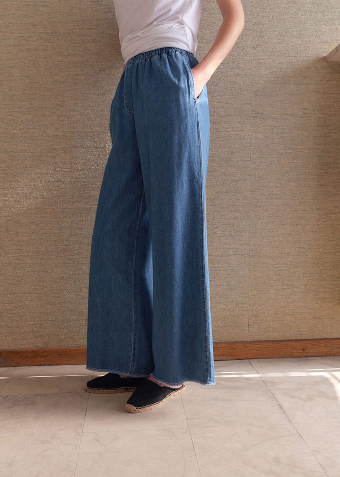 American Vintage Izeway Trousers - Medium Blue