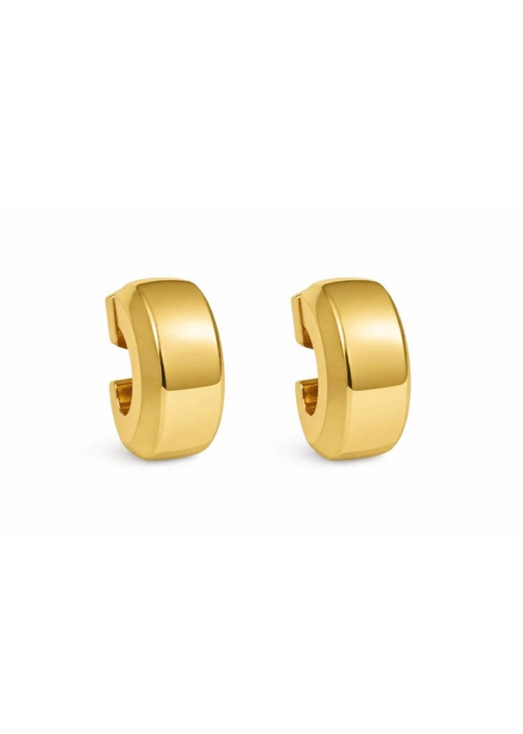 Talis Chains Everyday Chunky Hoops - Gold