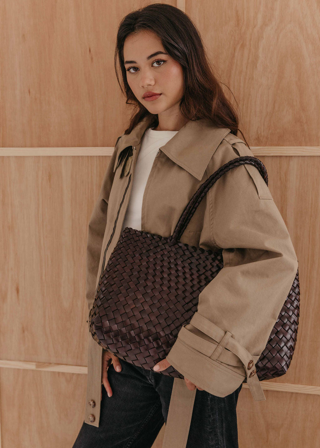 Ellyla Isla Shoulder Bag - Espresso