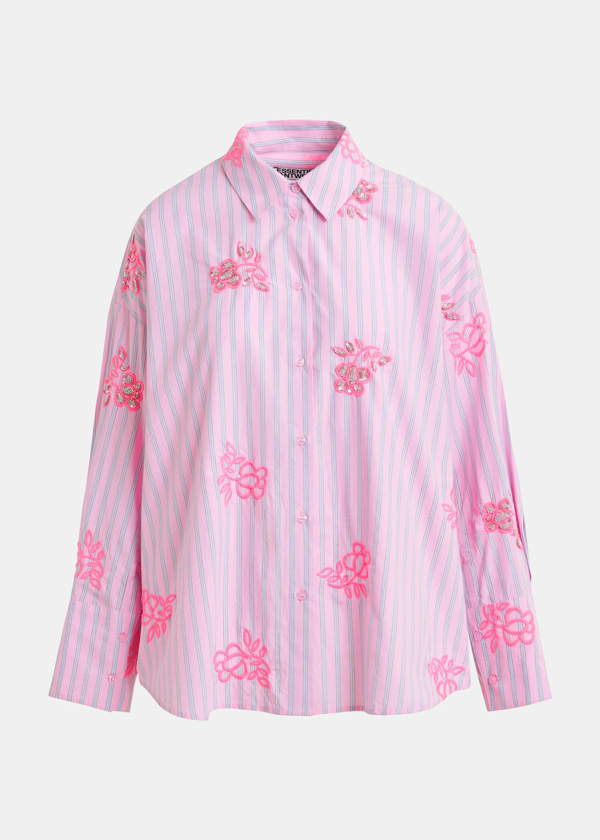 Essentiel Antwerp Jalinki Striped Shirt - Pink