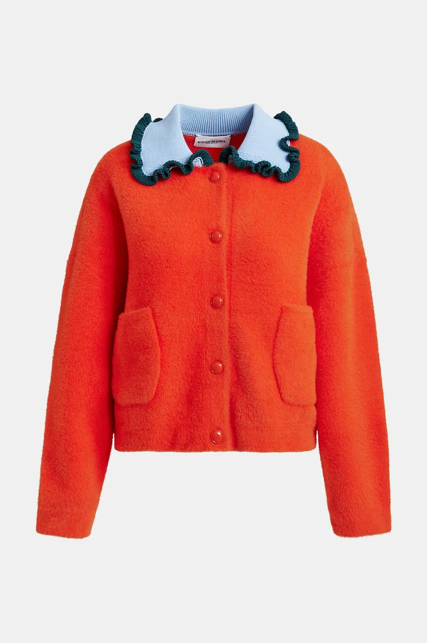 Essentiel Antwerp Jardener Cardigan - Nectarine