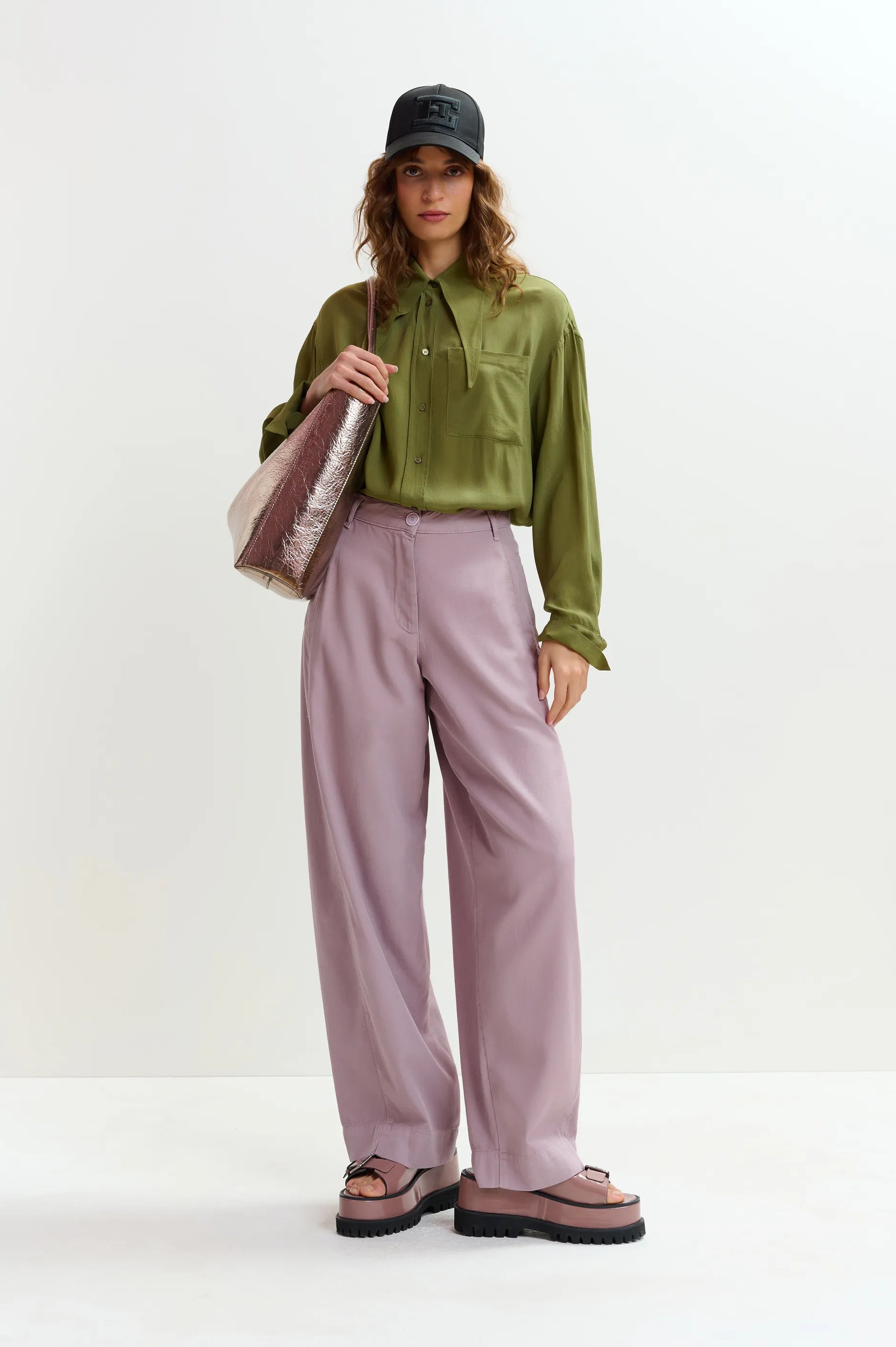 Essentiel Antwerp Jatalia Shopper Bag - Gold