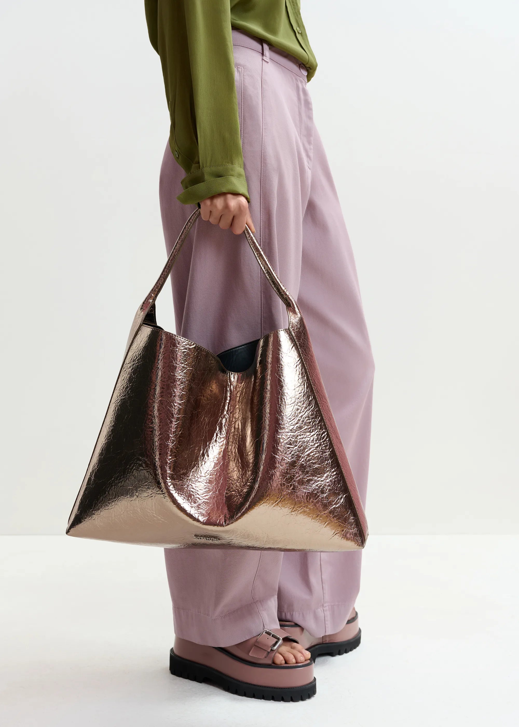 Essentiel Antwerp Jatalia Shopper Bag - Gold