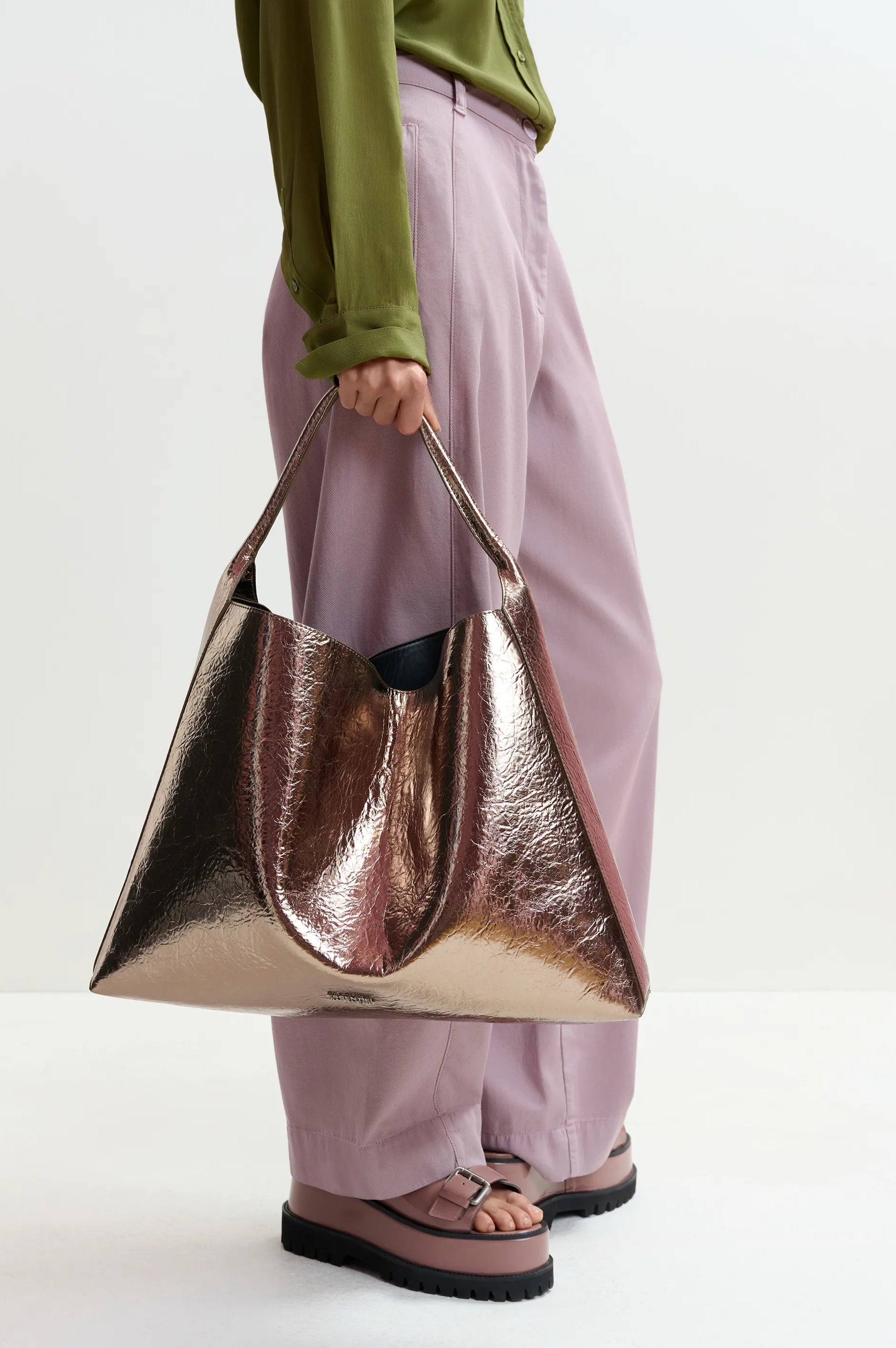 Essentiel Antwerp Jatalia Shopper Bag - Gold