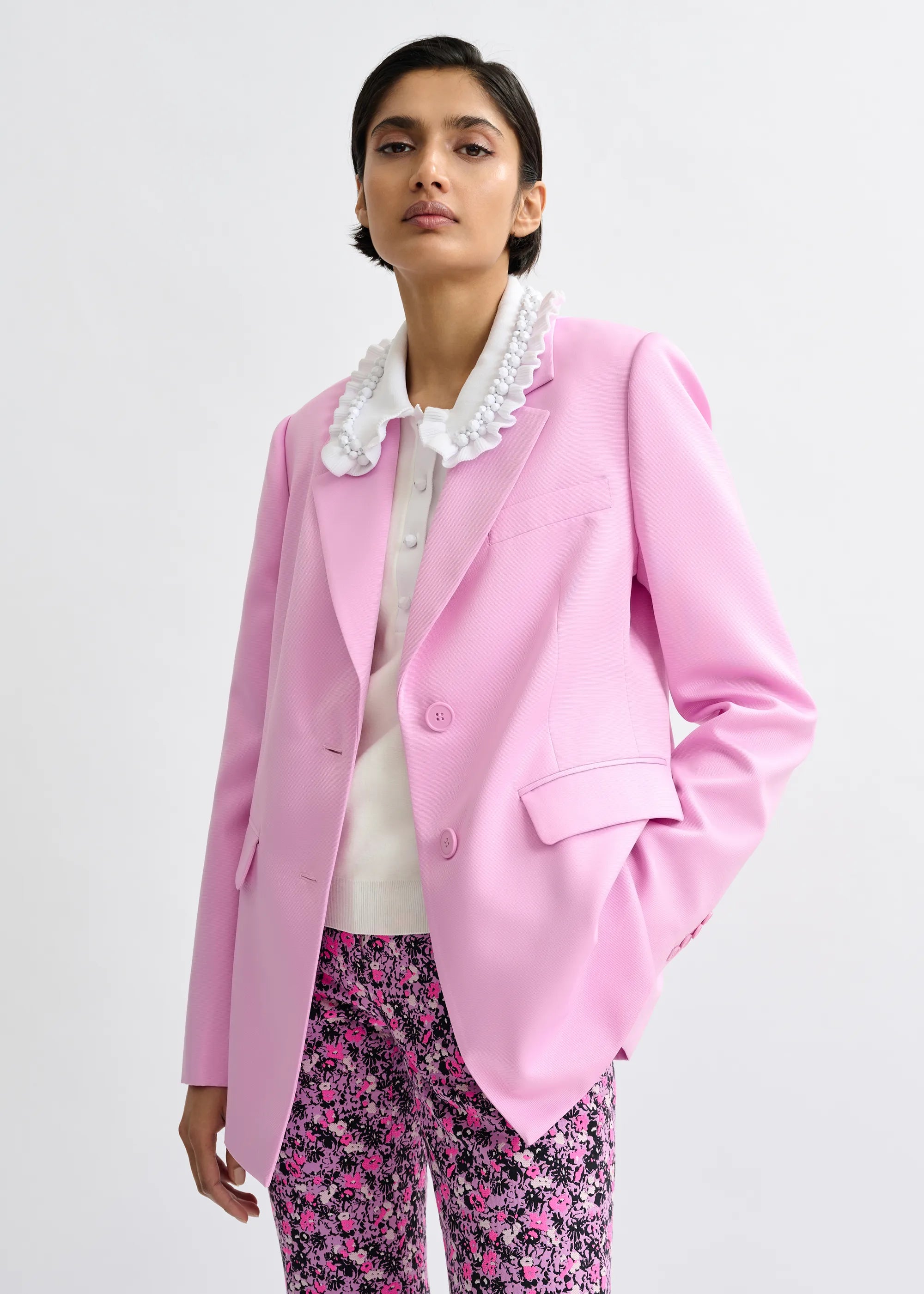 Essentiel Antwerp Jazer Blazer - Pink