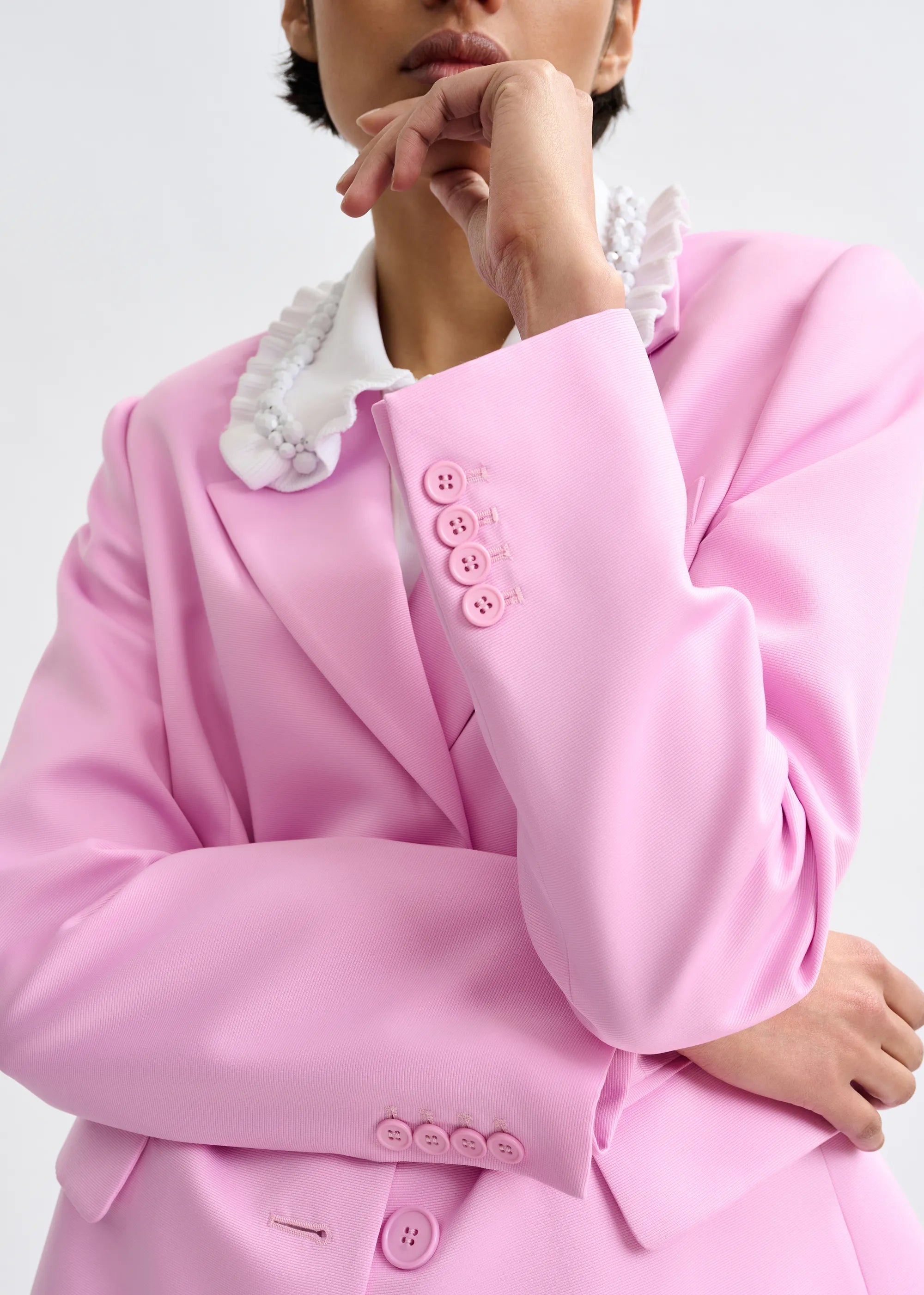 Essentiel Antwerp Jazer Blazer - Pink