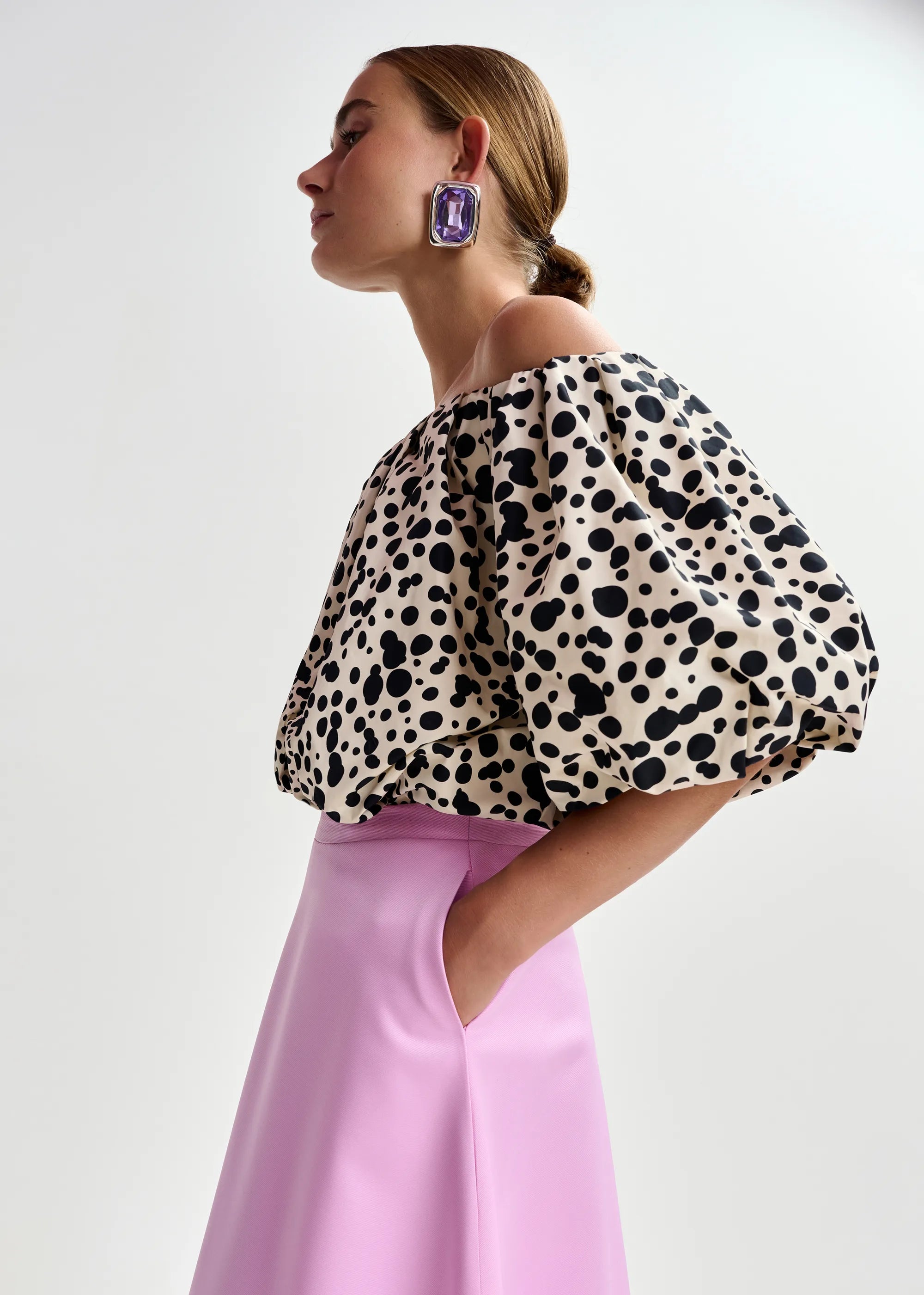 Essentiel Antwerp Jint Puffed Sleeve Bodysuit