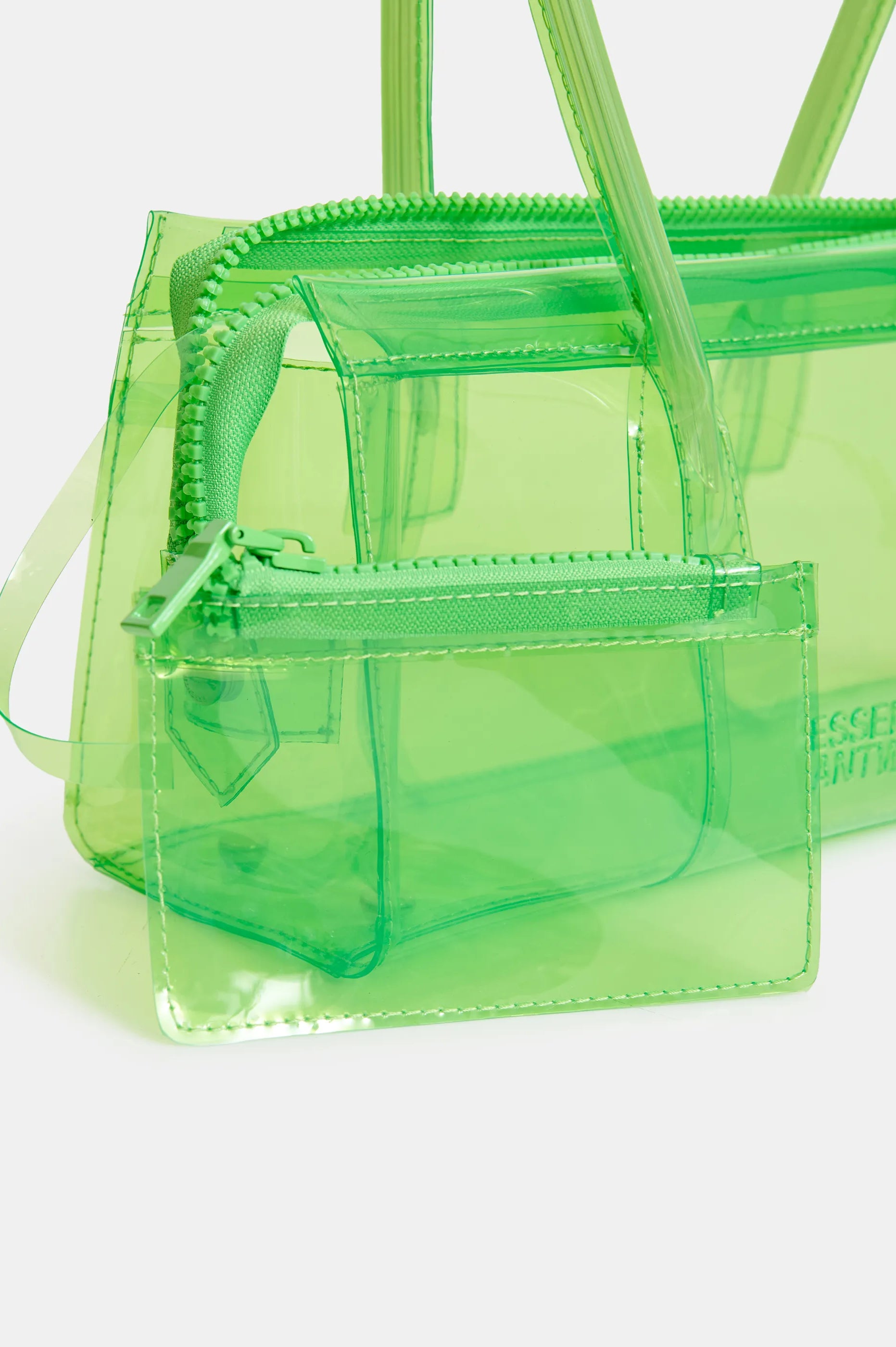 Essentiel Antwerp Joway Clear Bag - Green