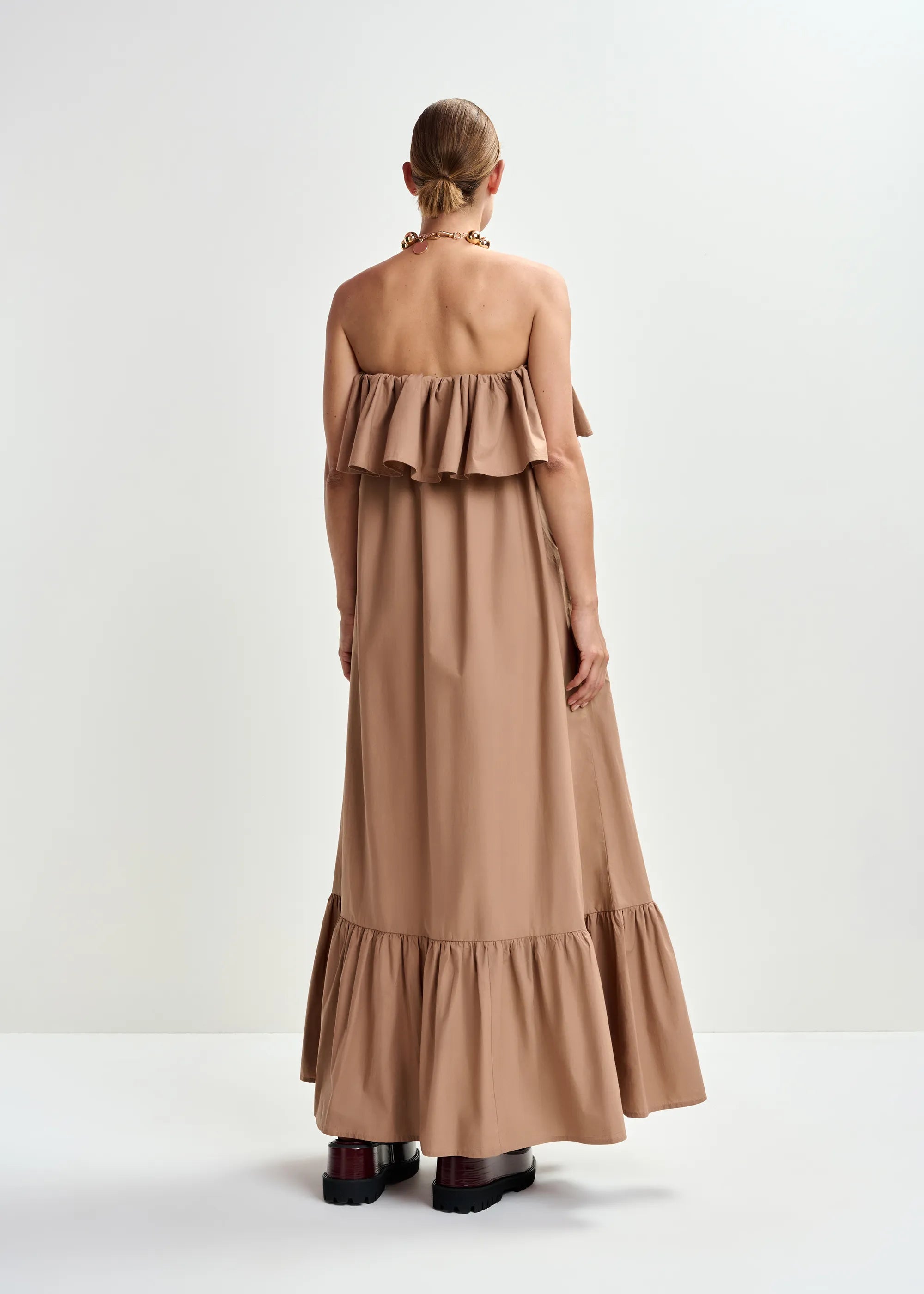 Essentiel Antwerp Joyce Dress - Brown