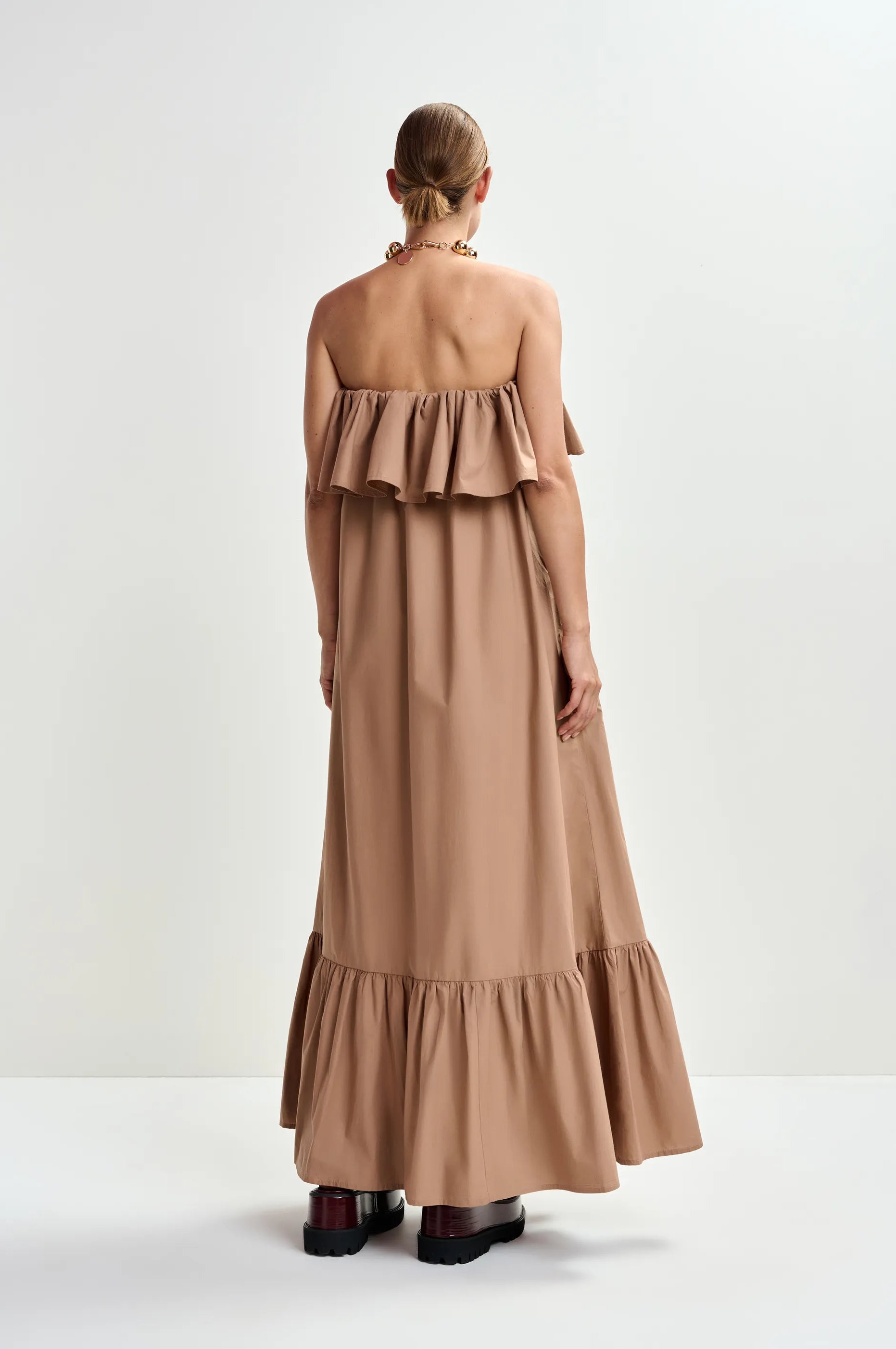 Essentiel Antwerp Joyce Dress - Brown