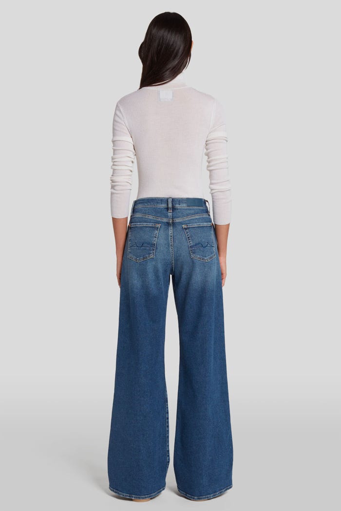 7 For All Mankind - Lotta Luxe Vintage Blueprint Jeans
