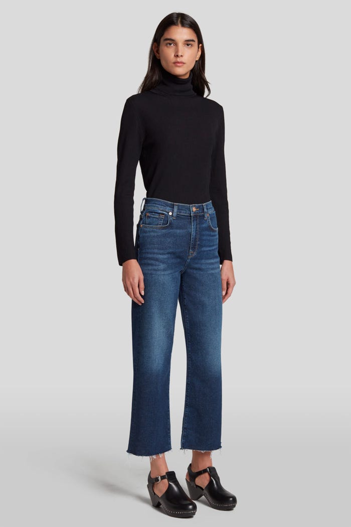 7 For All Mankind - Cropped Alexa Jeans