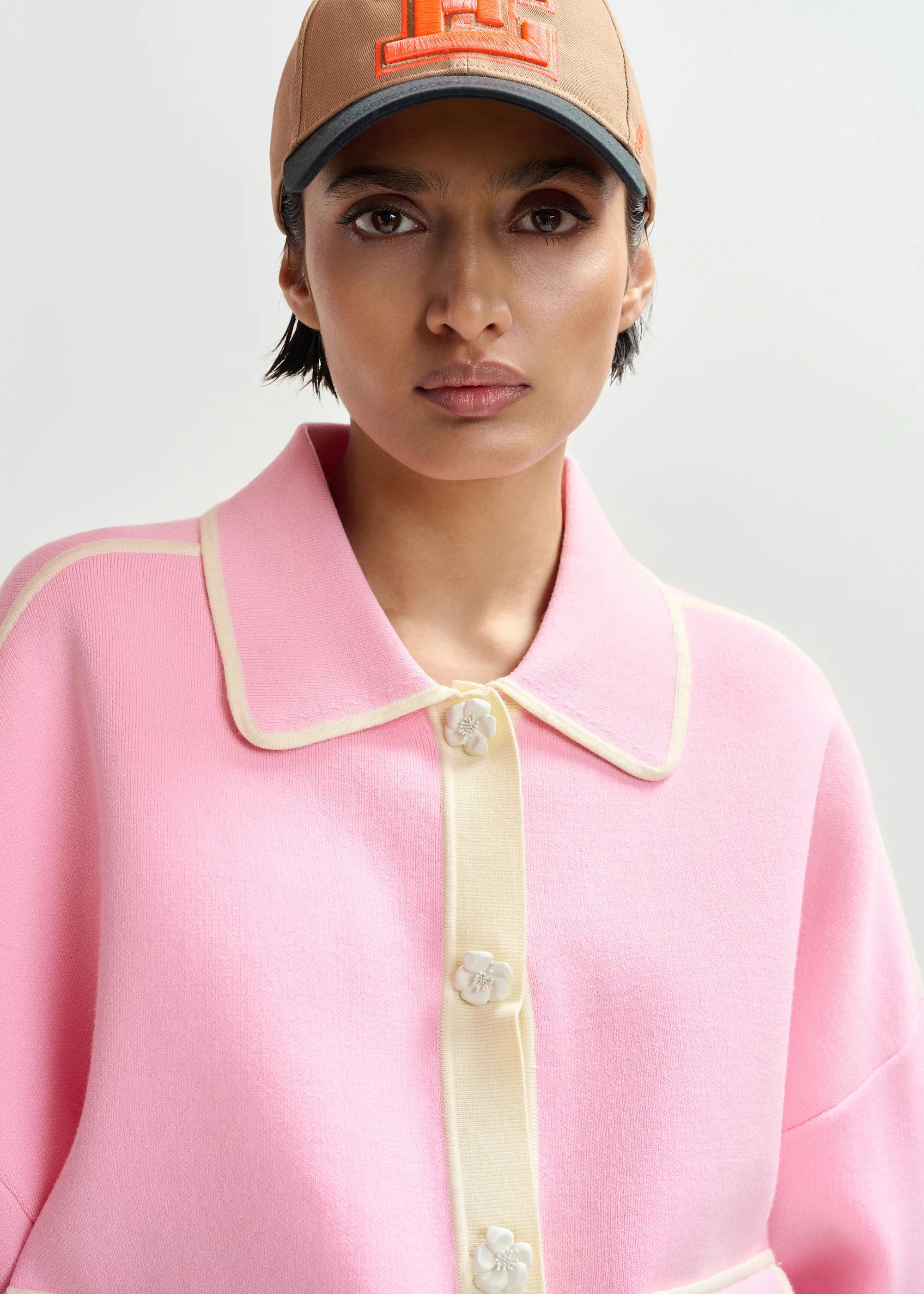 Essentiel Antwerp Jugly Cardigan - Pink
