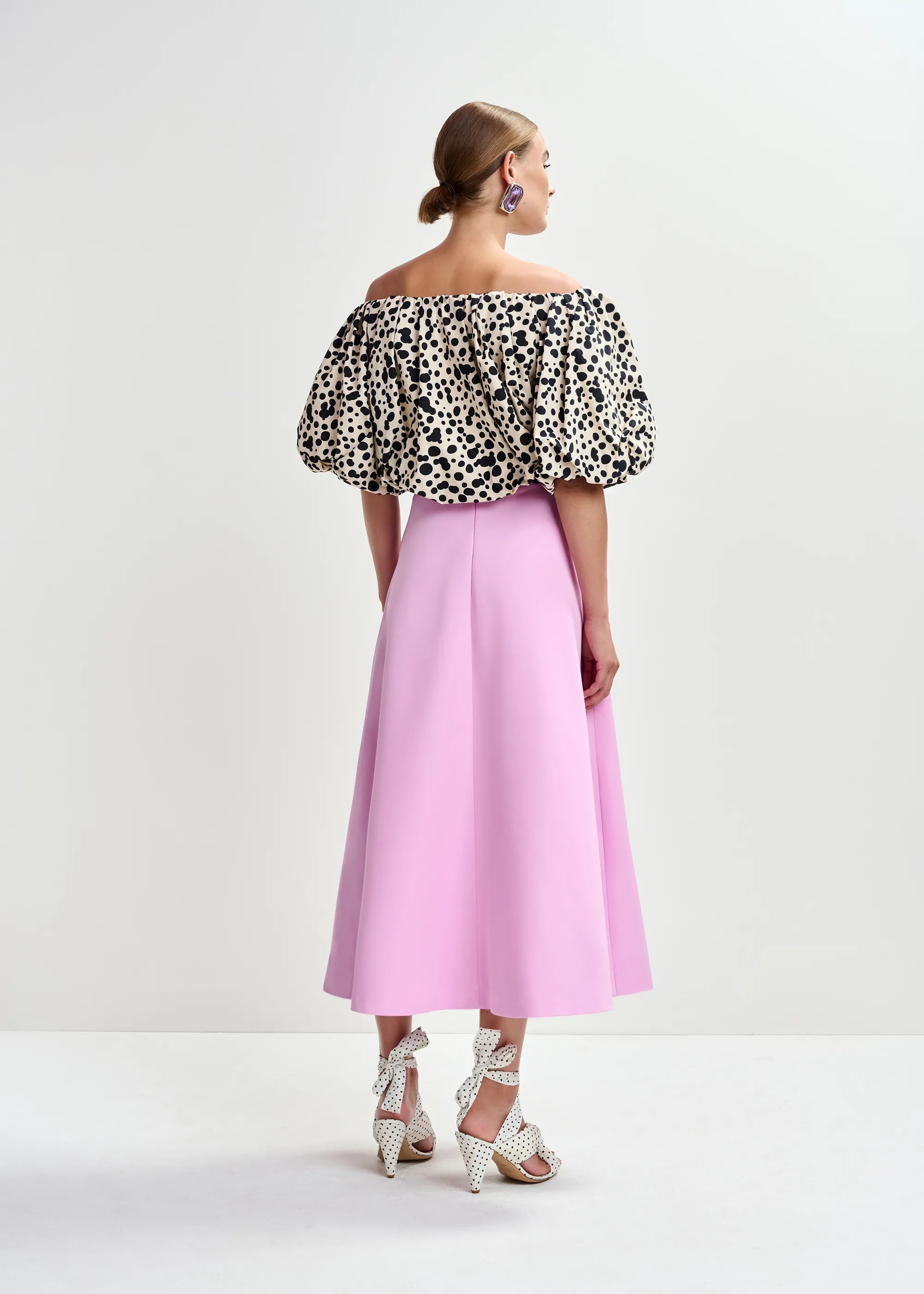 Essentiel Antwerp Julio A-Line Skirt - Pink