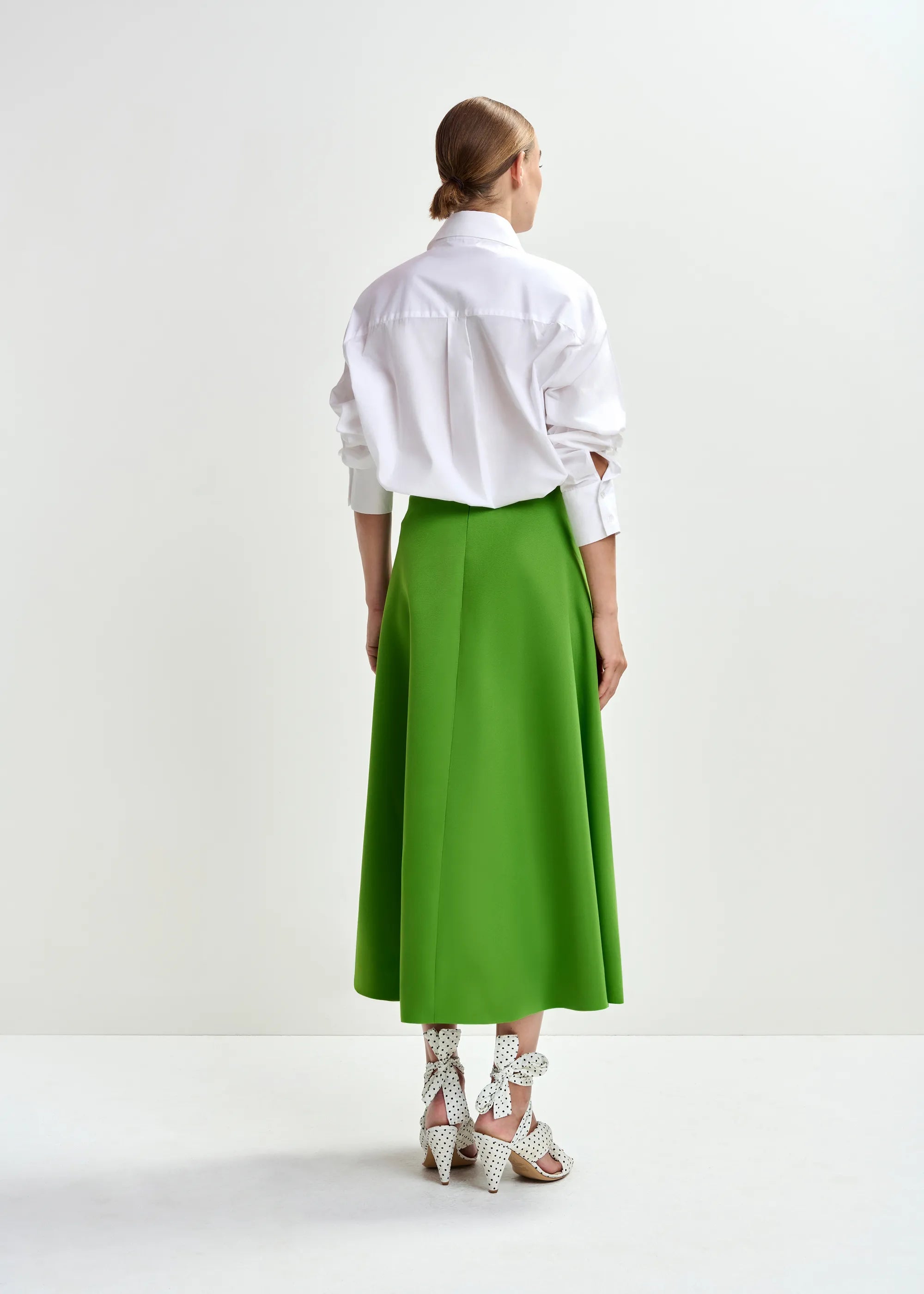 Essentiel Antwerp Julio A-Line Skirt - Green