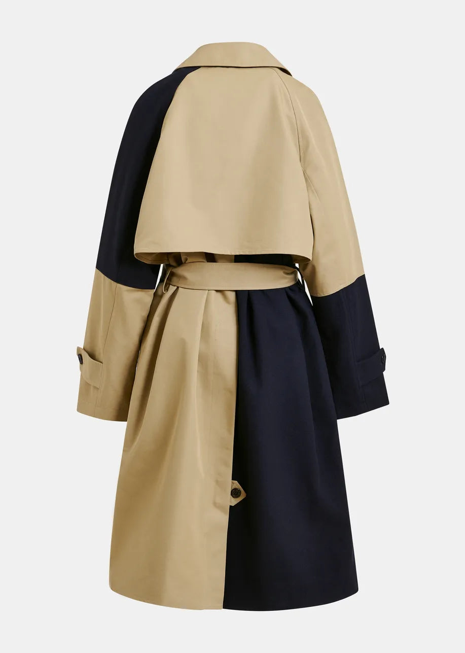 Essentiel Antwerp Just Patchwork Trenchcoat