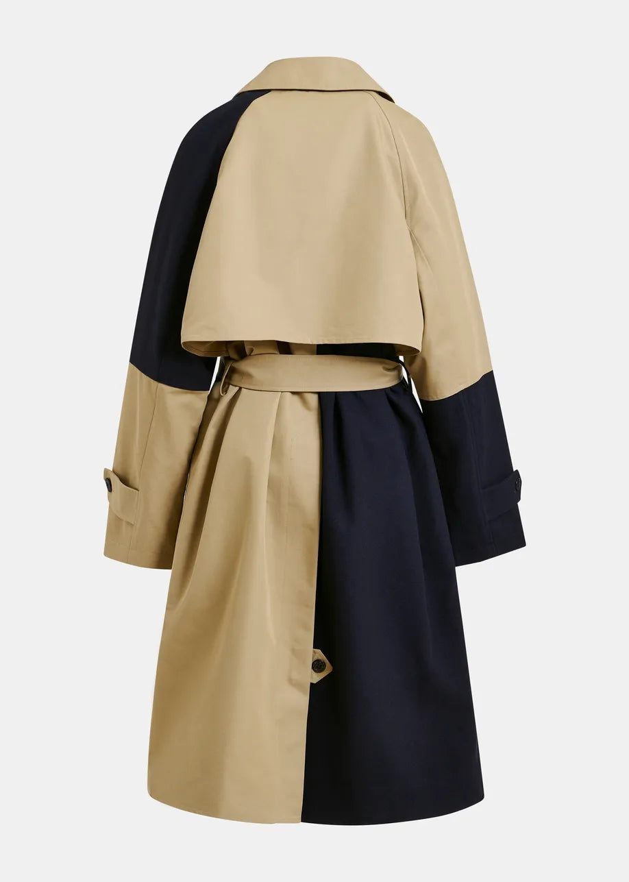 Essentiel Antwerp Just Patchwork Trenchcoat