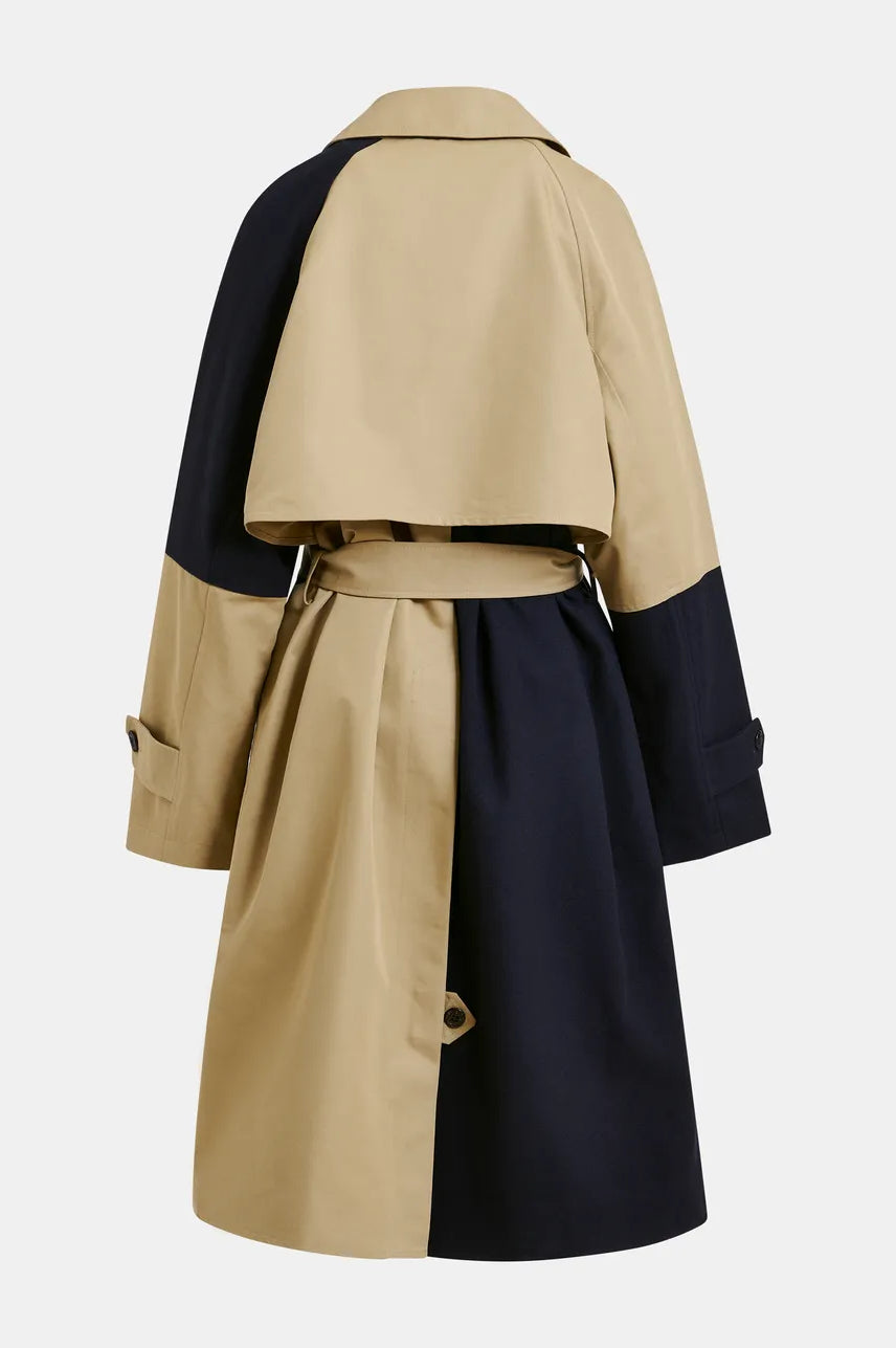 Essentiel Antwerp Just Patchwork Trenchcoat