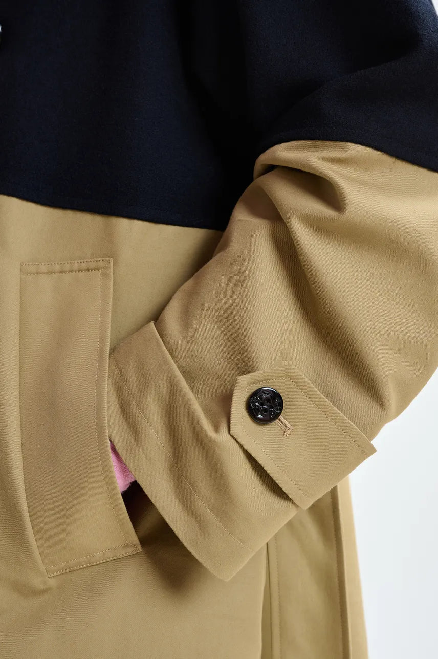 Essentiel Antwerp Just Patchwork Trenchcoat