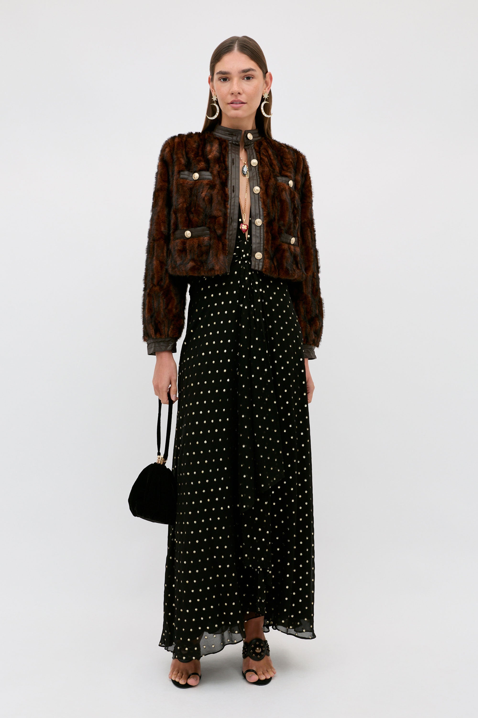 Rixo Jina Jacket - Brown