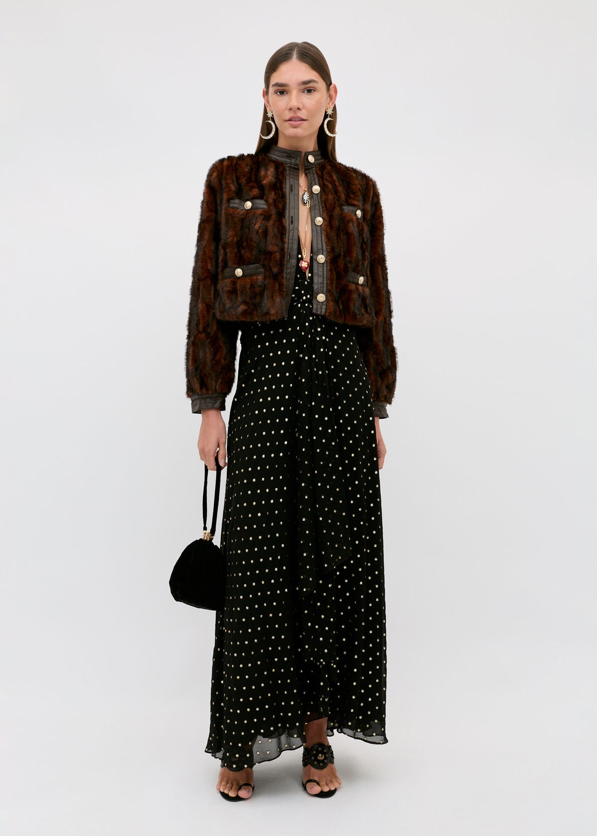 Rixo Jina Jacket - Brown