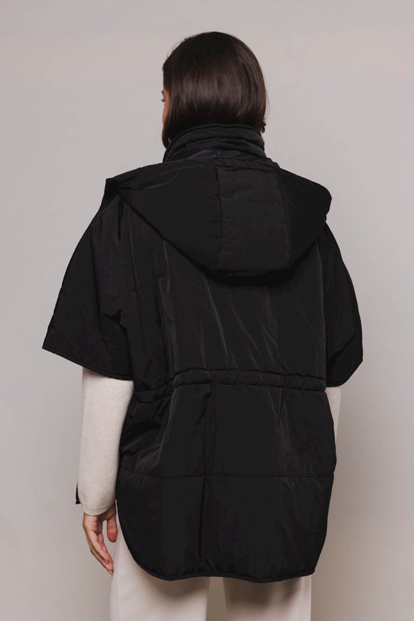 Rino & Pelle - Judi Padded Cape - Black