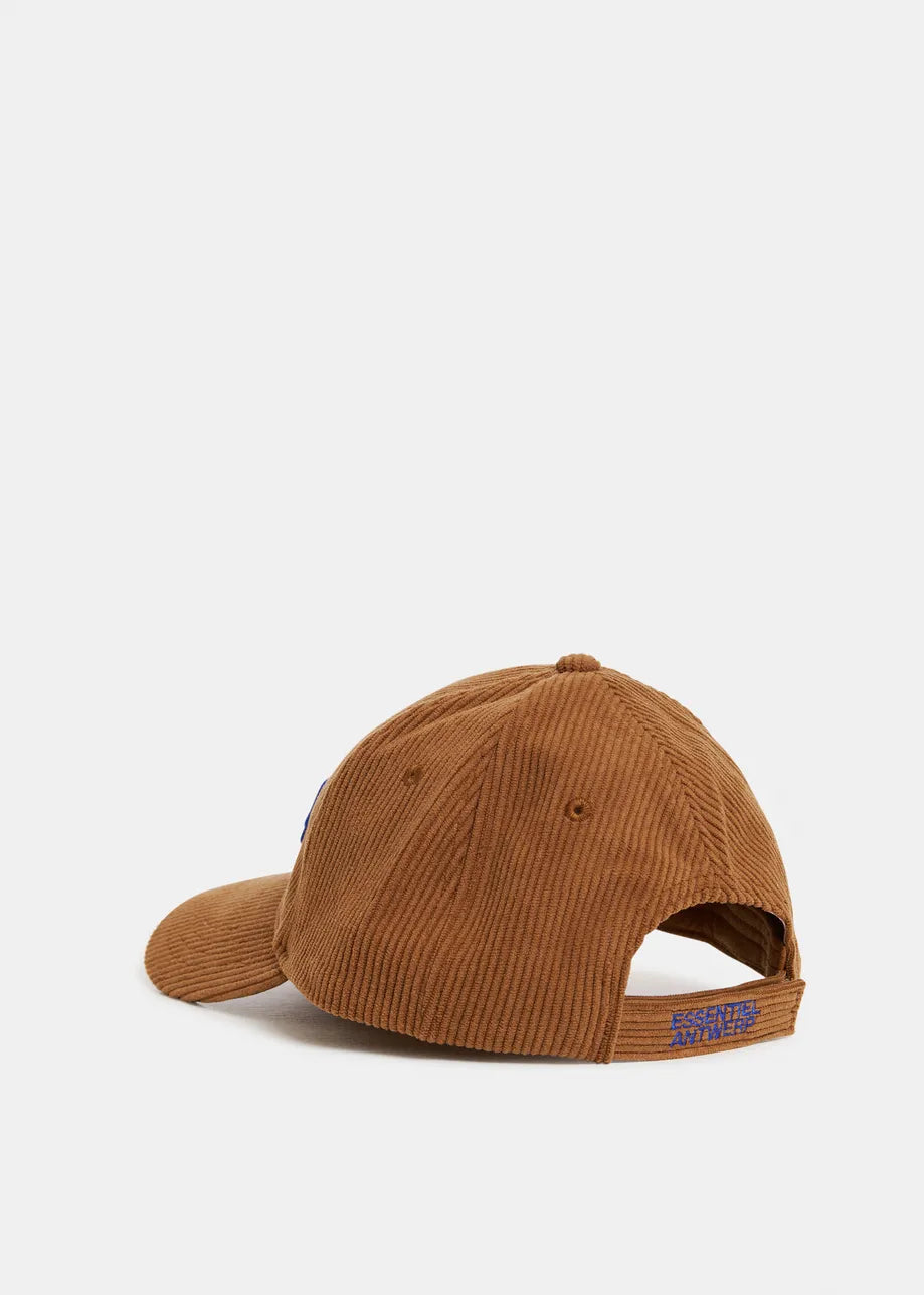 Essentiel Antwerp Kainor Corduroy Cap - Brown Sugar