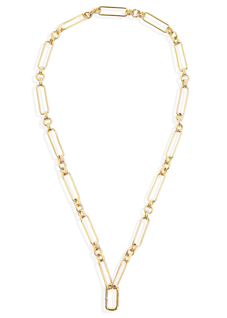 By Alona Kiera 20" Necklace & Apollo Pendant - Gold/Silver