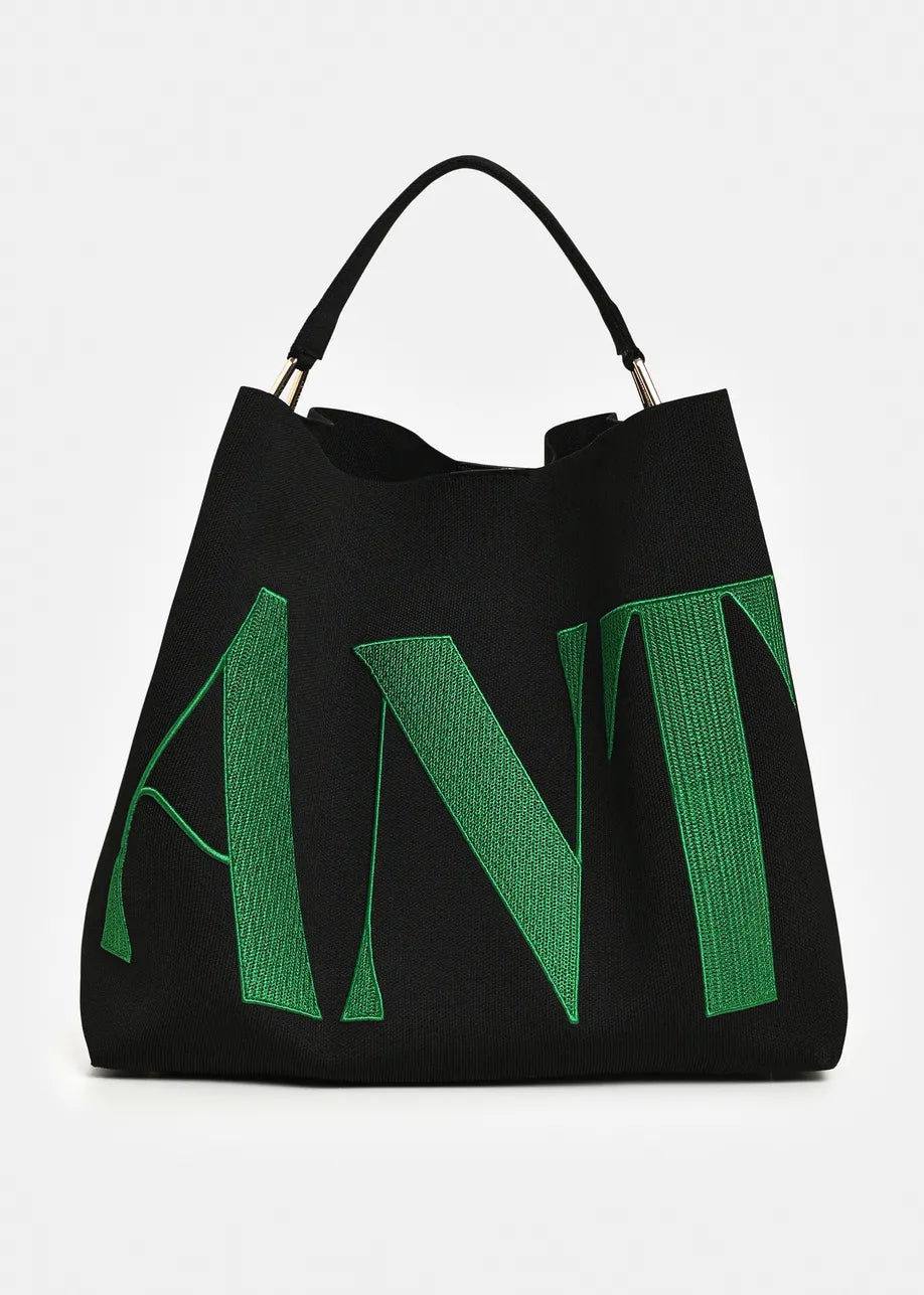 Essentiel Antwerp Karoll Shopper Bag - Charcoal Chic